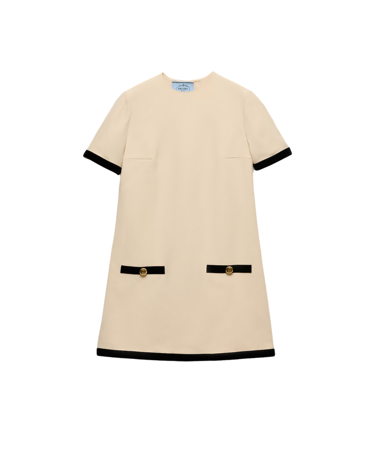 Prada PRADA $3300 Natural Sable Mini Dress New And Authentic Size ONE SIZE - 1 Preview