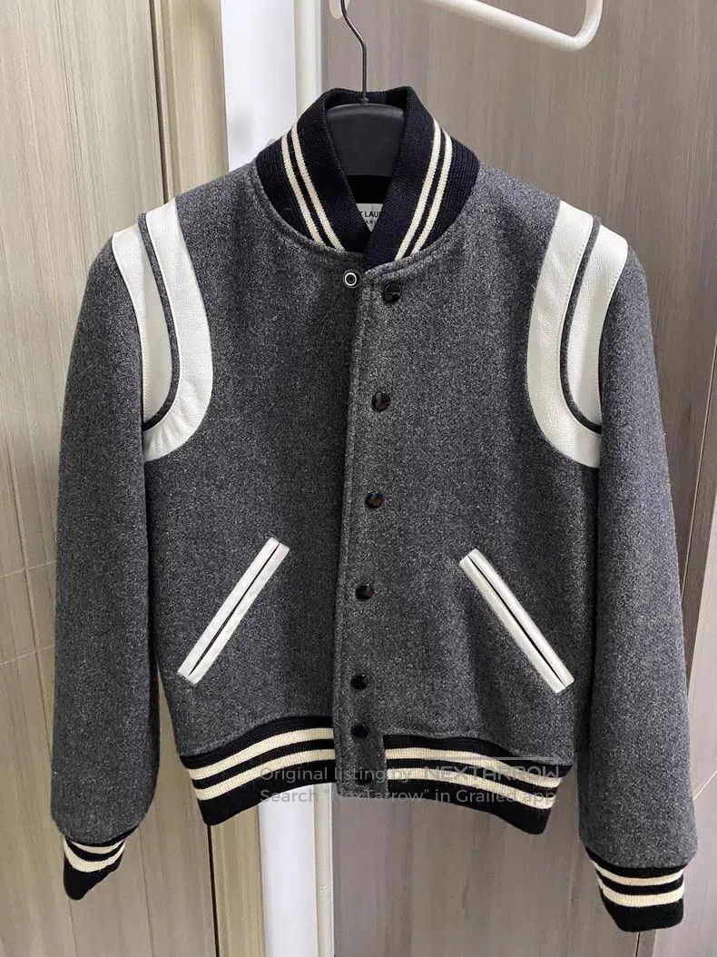 Saint Laurent Paris Saint Laurent Paris Baseball Jacket Blazer Size XS / US 0-2 / IT 36-38 - 1 Thumbnail