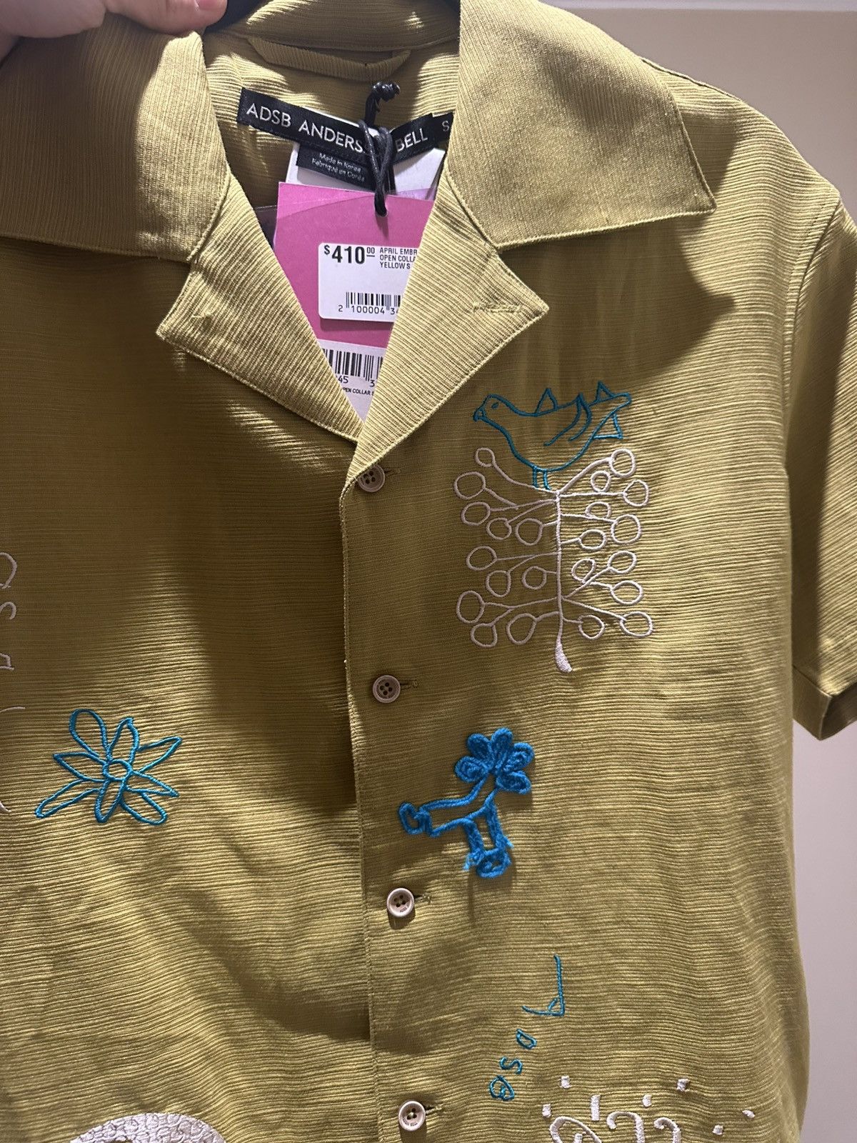Andersson Bell Andersson Bell April Embroidery Open Collar Shirt Size US S / EU 44-46 / 1 - 3 Thumbnail