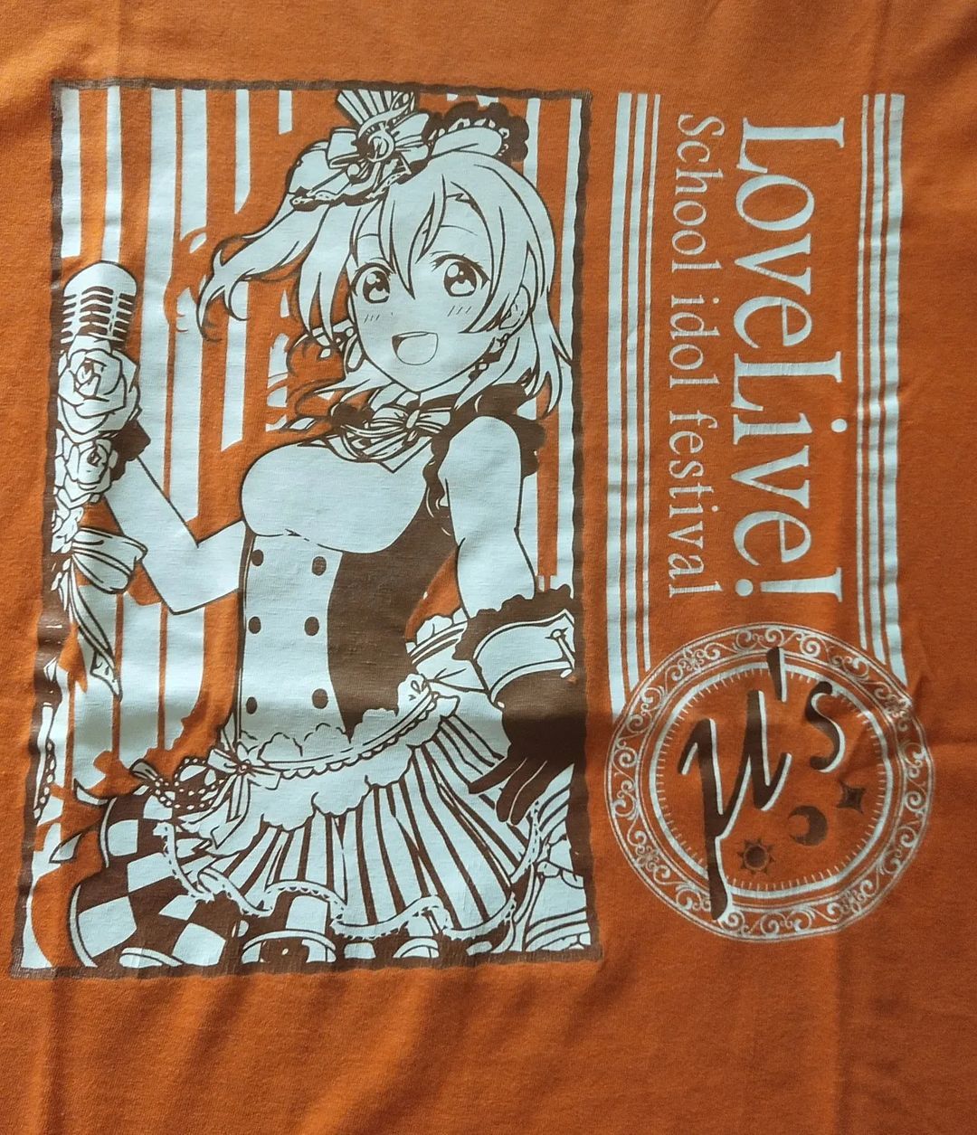 Anime × Japanese Brand Love Live! School Idol Festival Orange Anime Idol Tees Size US M / EU 48-50 / 2 - 2 Thumbnail