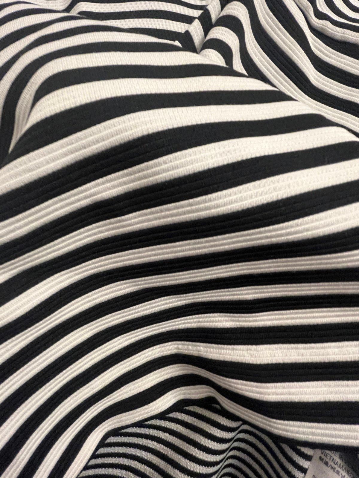 Alfani ALFANI black white striped womens blouse size Small Size S / US 4 / IT 40 - 5 Thumbnail