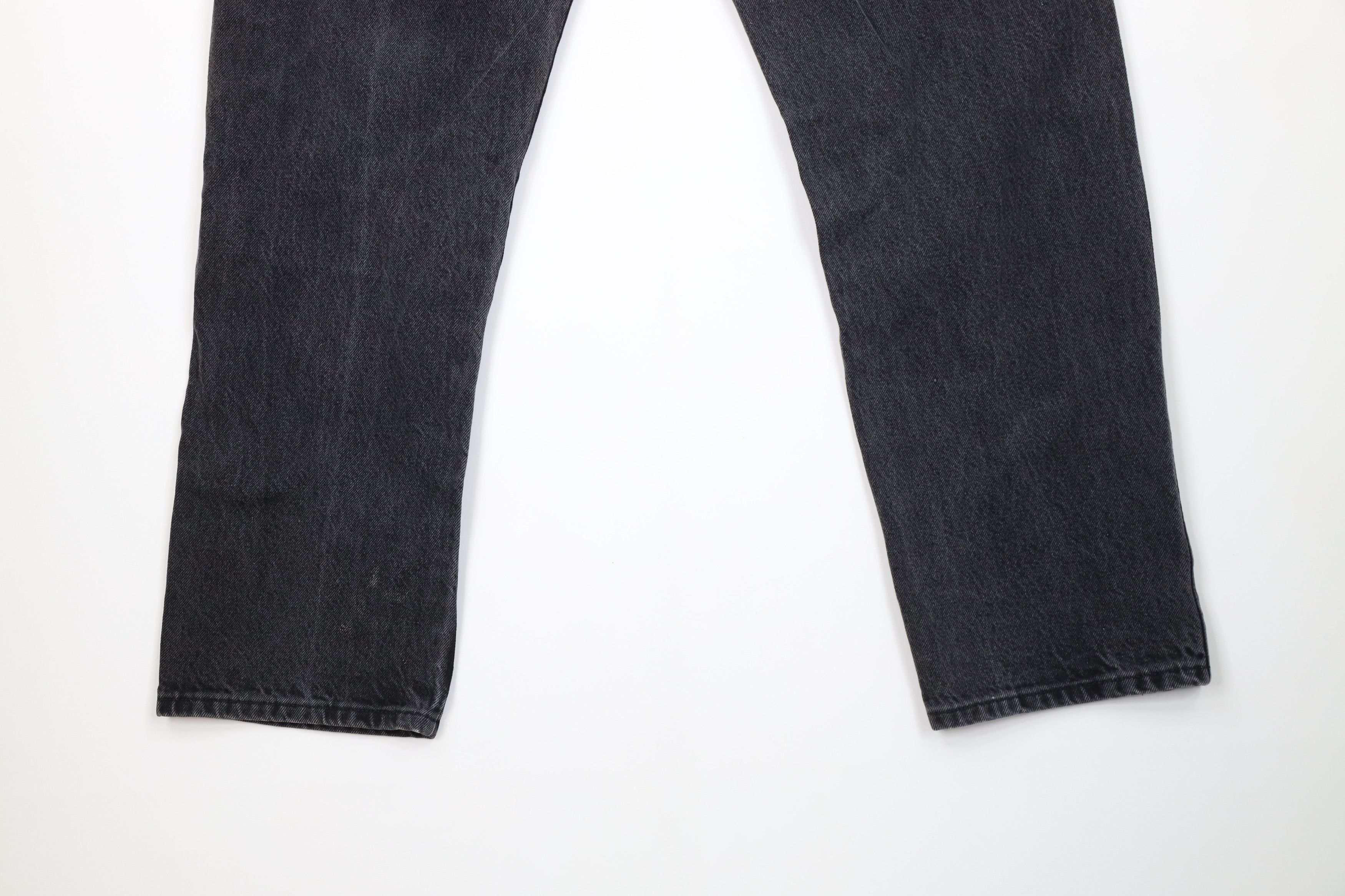 Vintage Vintage 90s Y2K Streetwear Straight Leg Denim Jeans Black Size US 40 / EU 56 - 11 Thumbnail