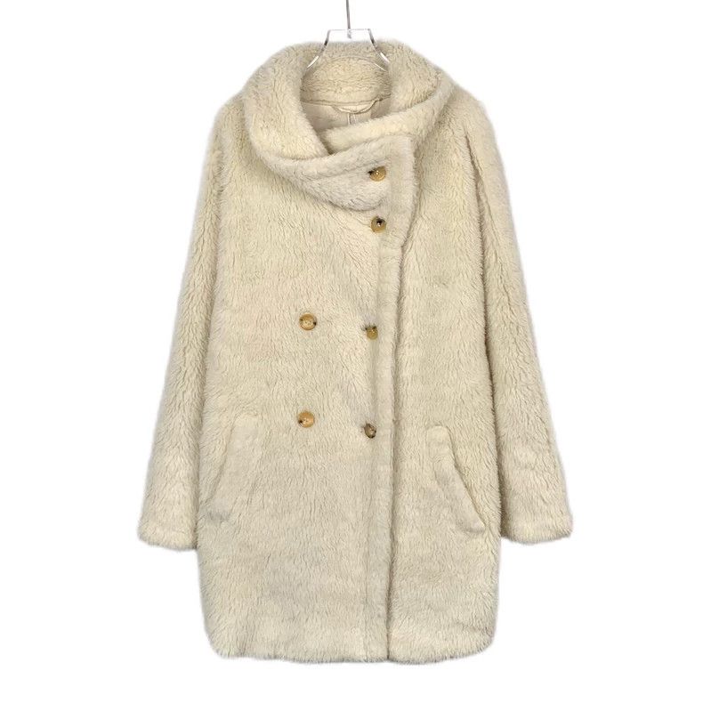 Max Mara Max Mara Beige Alpaca Teddy Coat Size S / US 4 / IT 40 - 1 Thumbnail