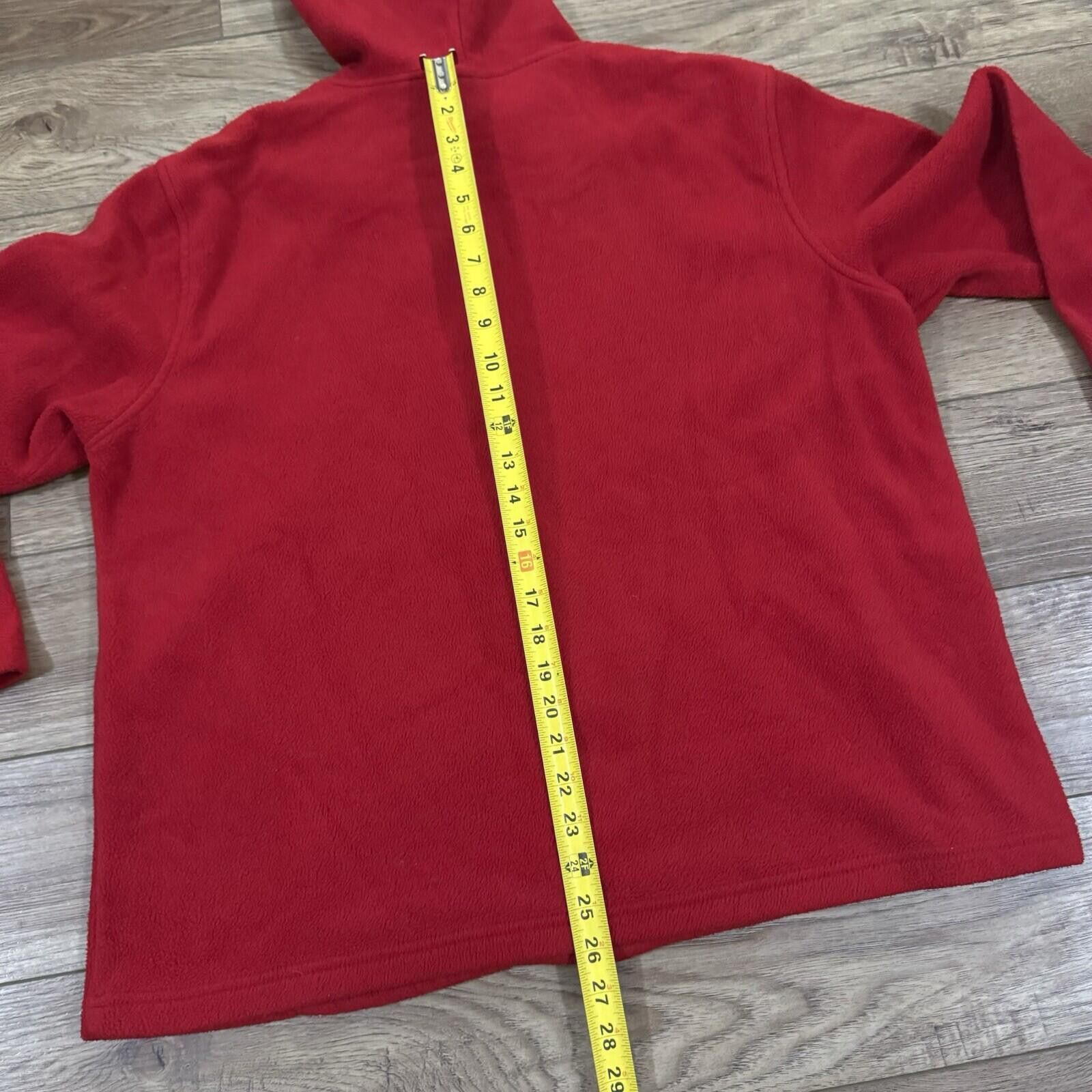 Disney Vintage Y2k Disney Mickey Mouse Fleece Red Hoodie Size XXL / US 16-18 / IT 52-54 - 6 Thumbnail