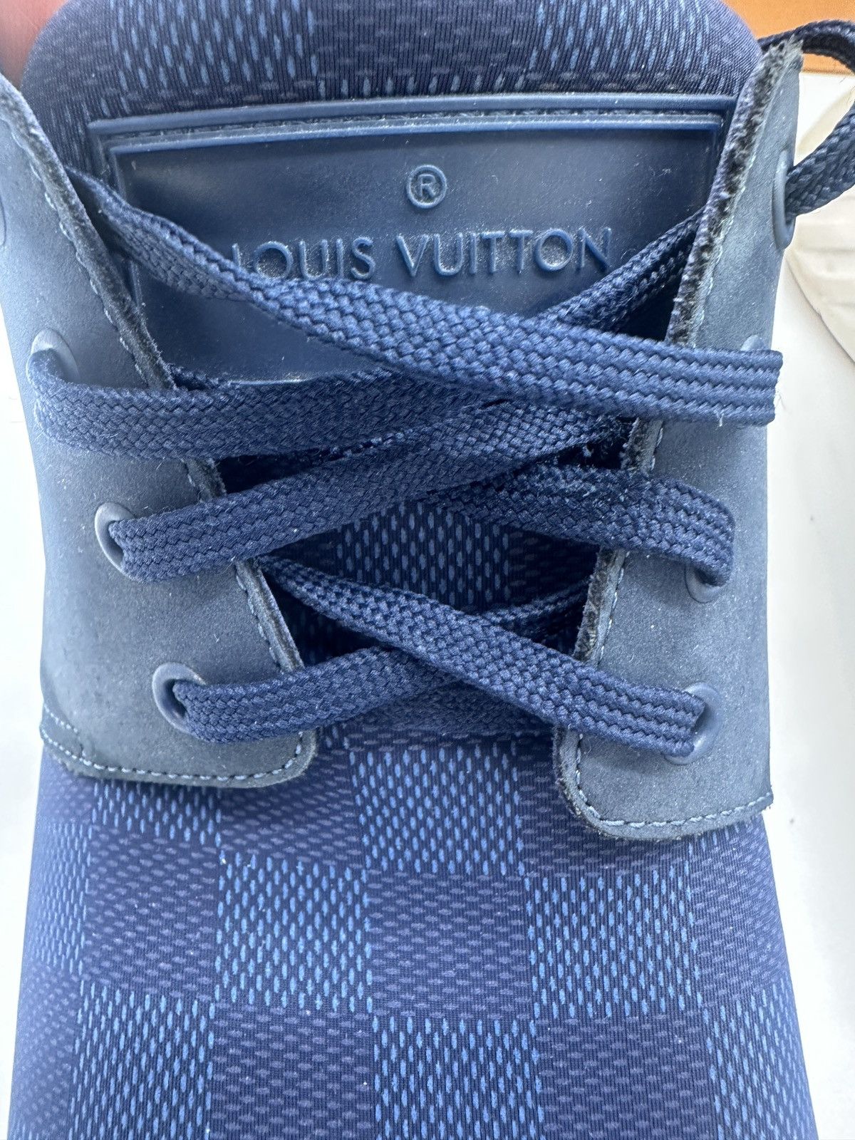 Louis Vuitton Louis Vuittom Runner Sneaker Blue Size 9.5 LV 10.5 USA Size US 9.5 / EU 42-43 - 4 Thumbnail