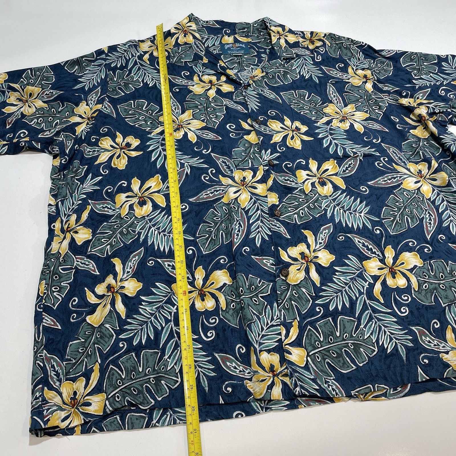 Cool Shirtz VTG Gary’s Island Dick’s Last Resort Blue Hawaiian Shirt 2XL Size US XXL / EU 58 / 5 - 4 Thumbnail