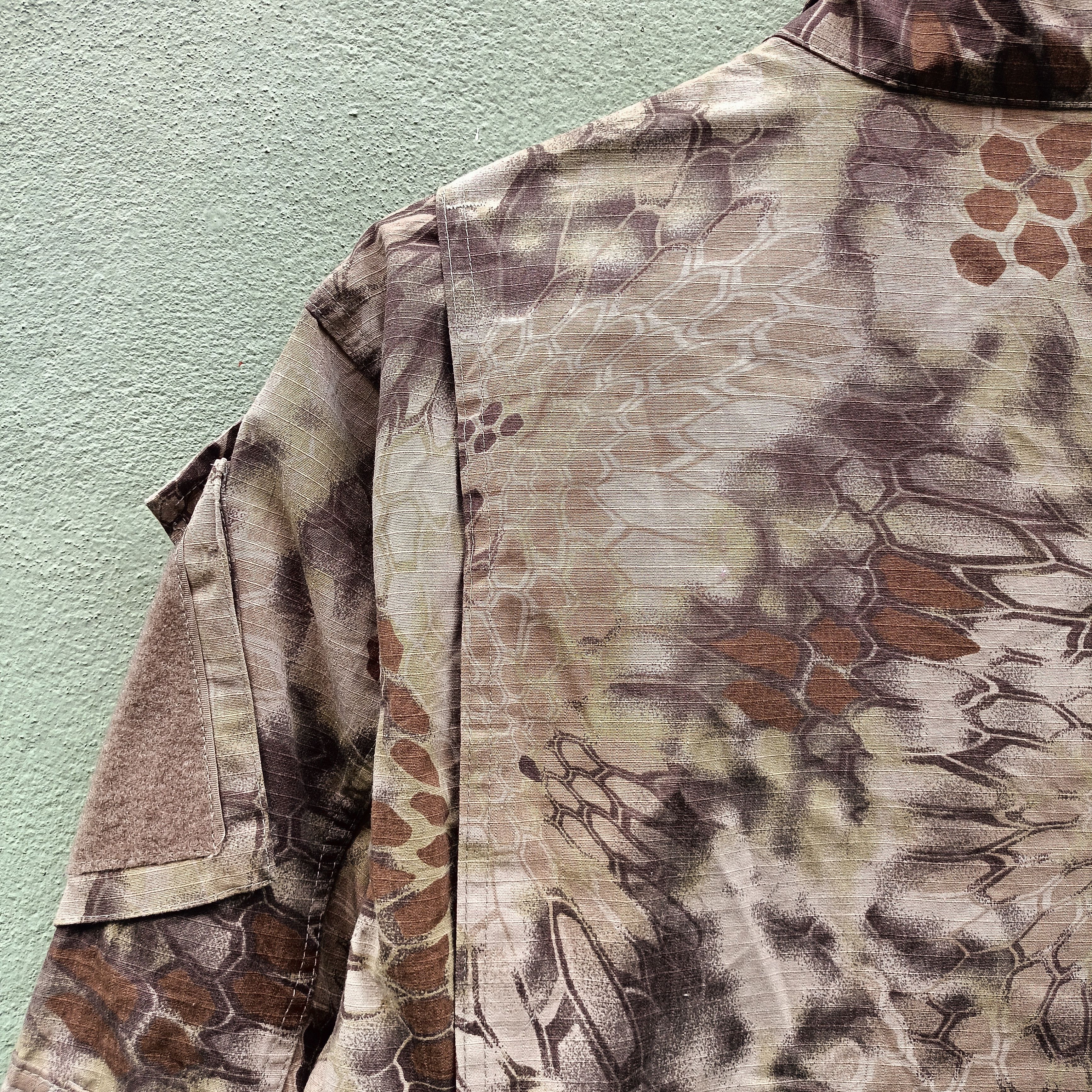 Japanese Brand Eagle Force Camo Zip Up Size US L / EU 52-54 / 3 - 11 Thumbnail