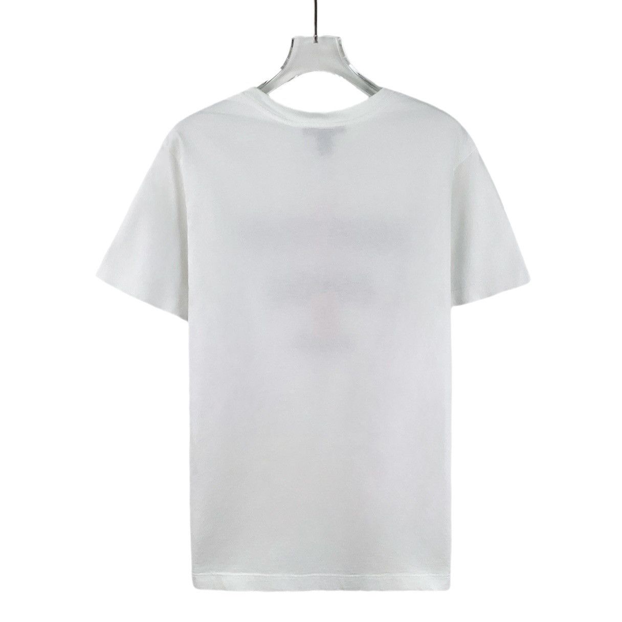 Louis Vuitton Louis Vuitton 22 White Chain Emblem Print Cotton T-Shirt Size L / US 10 / IT 46 - 2 Thumbnail