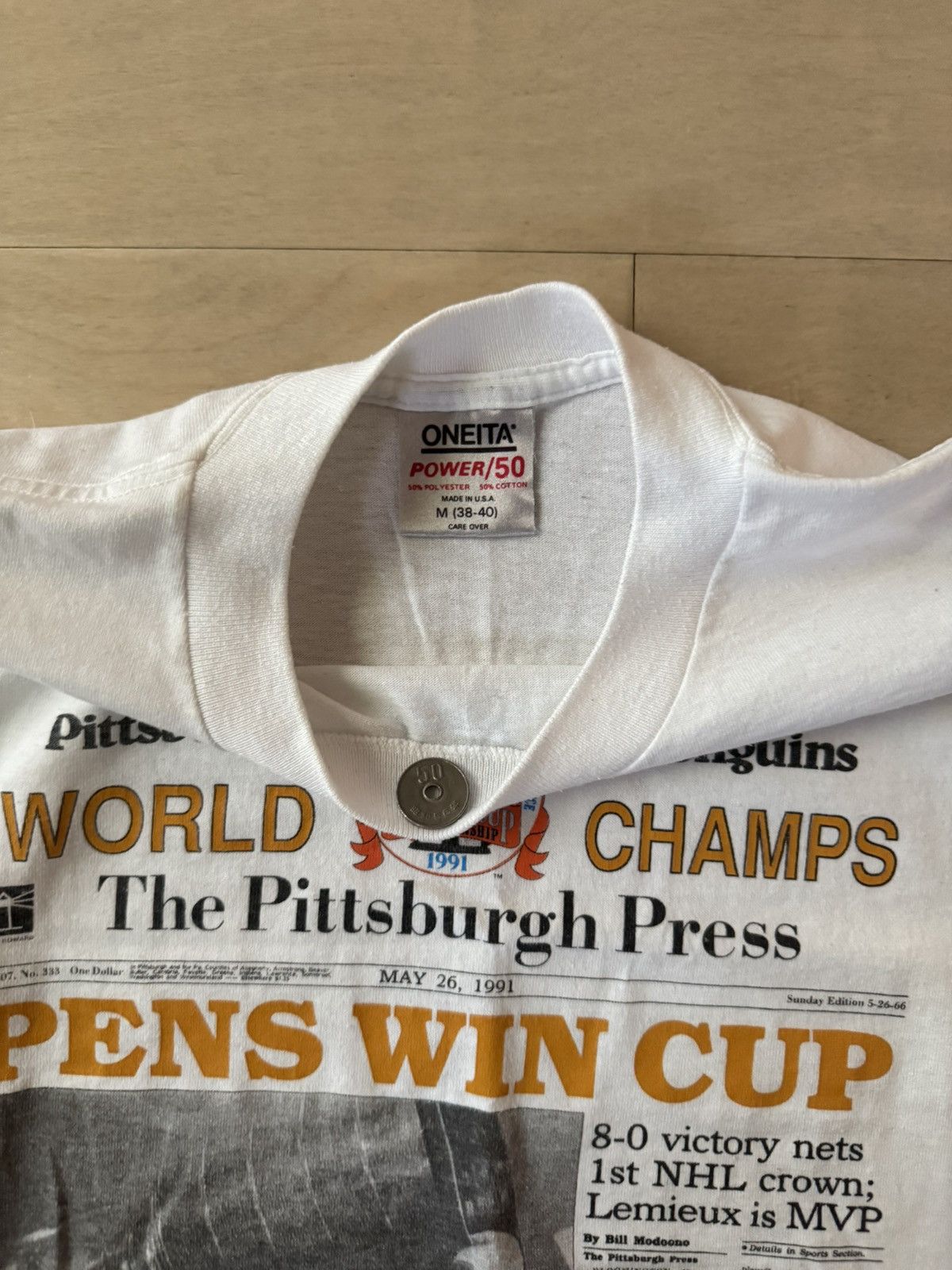 Other 1991 Vintage Penguins World Cup Tee Size US M / EU 48-50 / 2 - 3 Thumbnail