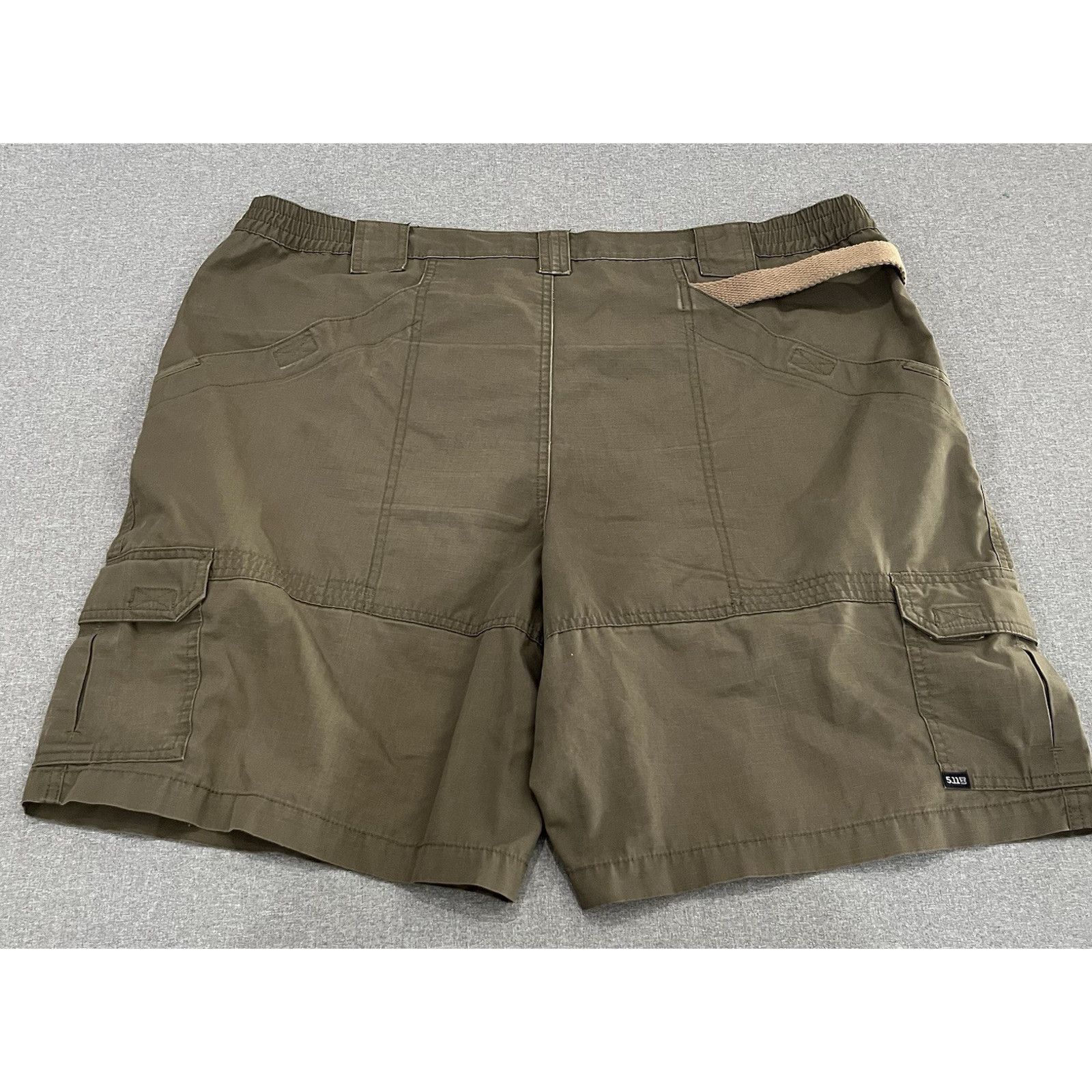 5.11 5.11 Tactical Cargo Shorts Men's 40 Olive Green Size US 36 / EU 52 - 2 Thumbnail