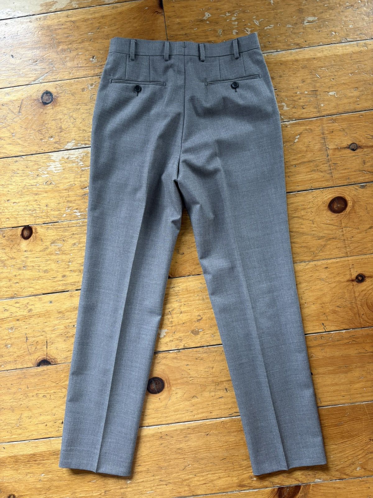 Suitsupply SuitSupply Taupe Straight Leg Tailored Pants Size 34R - 6 Thumbnail