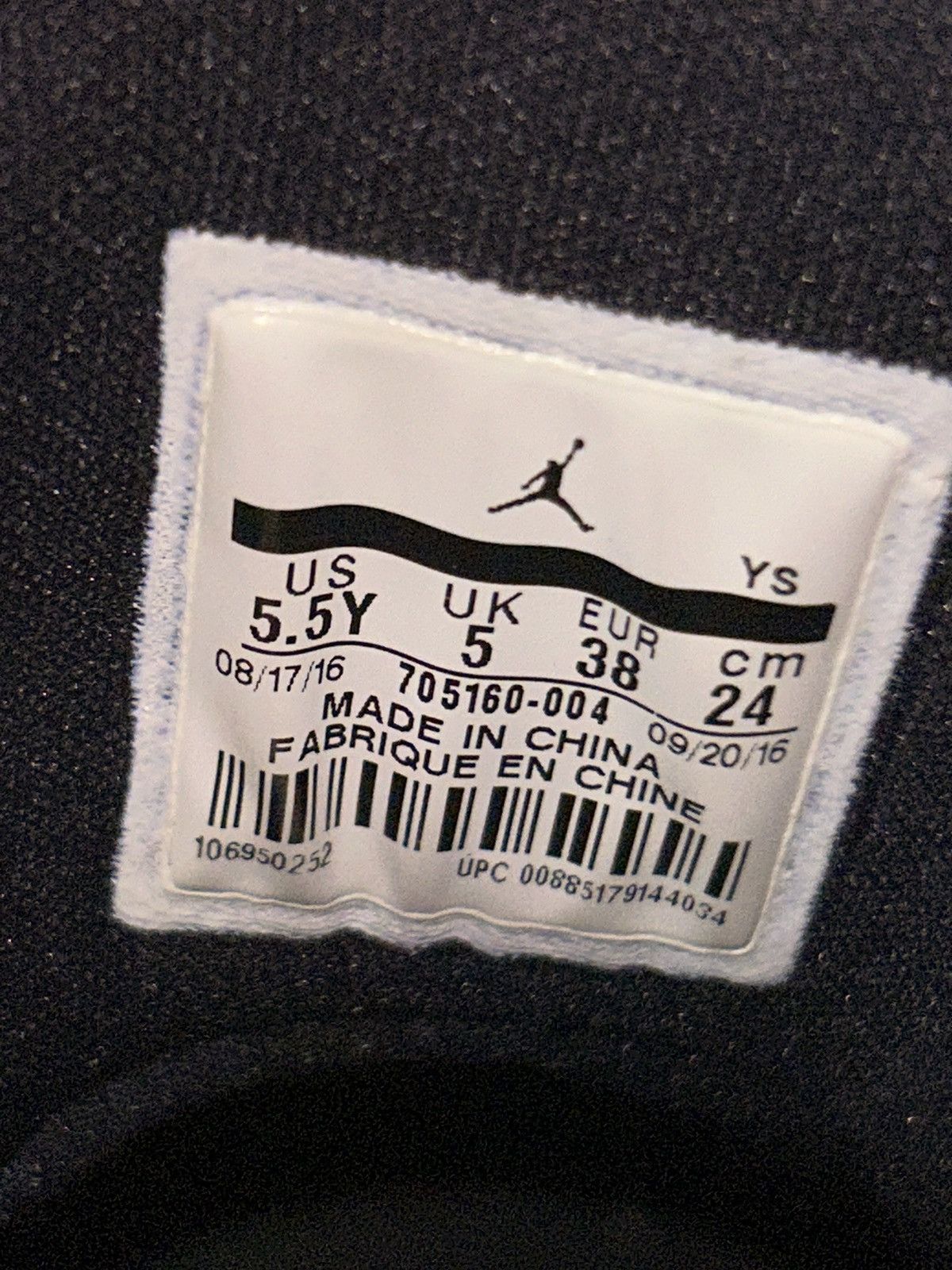 Jordan Brand Jordan Flight Origin 2 GS 705160-004 size 5.5y Size US 5.5 / EU 38 - 10 Thumbnail