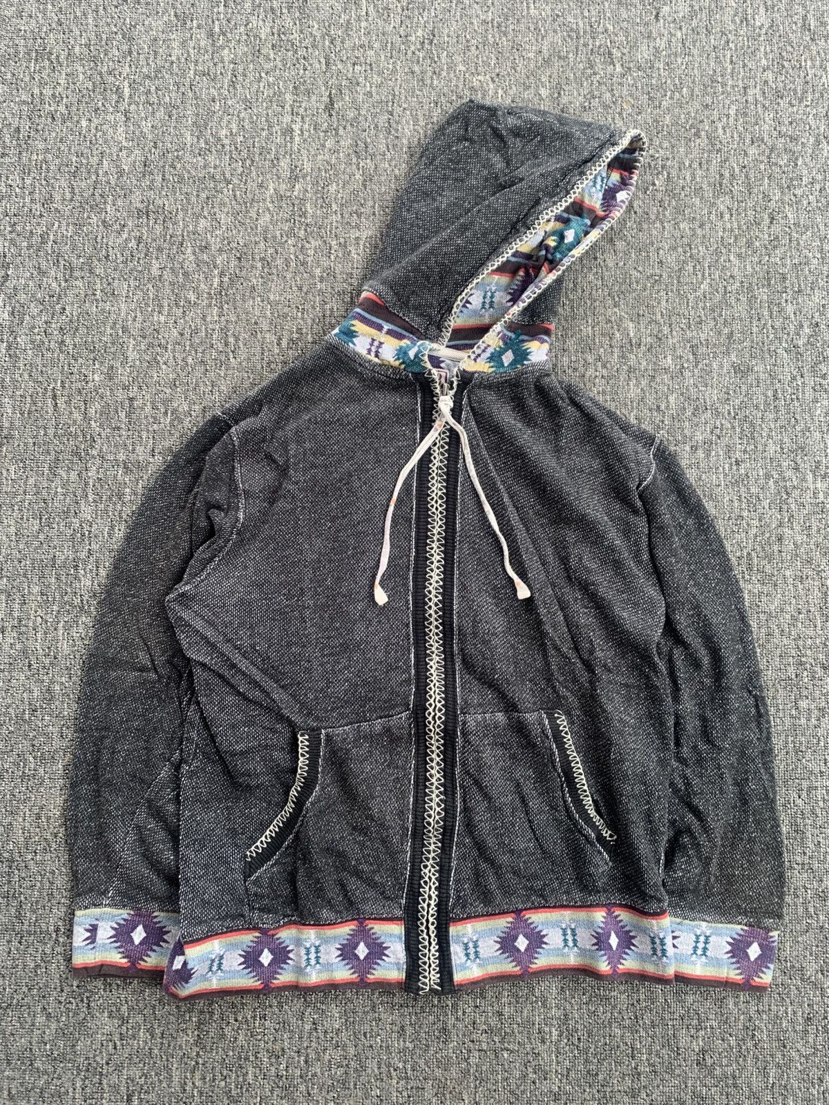 Japanese Brand Japanese Power of The People Vintage Stylish Zip Jacket Size US M / EU 48-50 / 2 - 5 Thumbnail