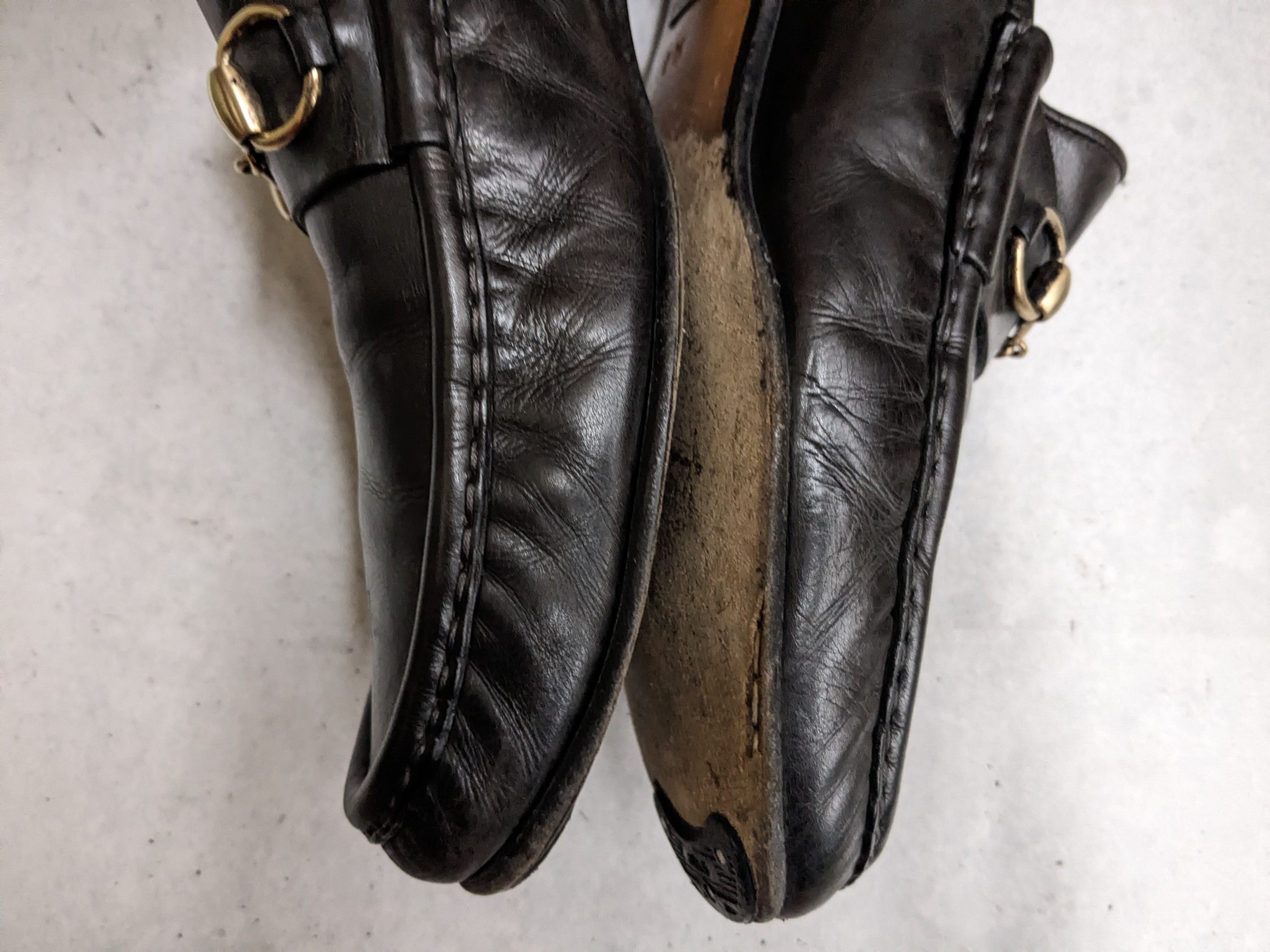 Gucci Gucci Horsebit Loafers Dark Brown 14 D Leather Size US 14 / EU 47 - 9 Thumbnail