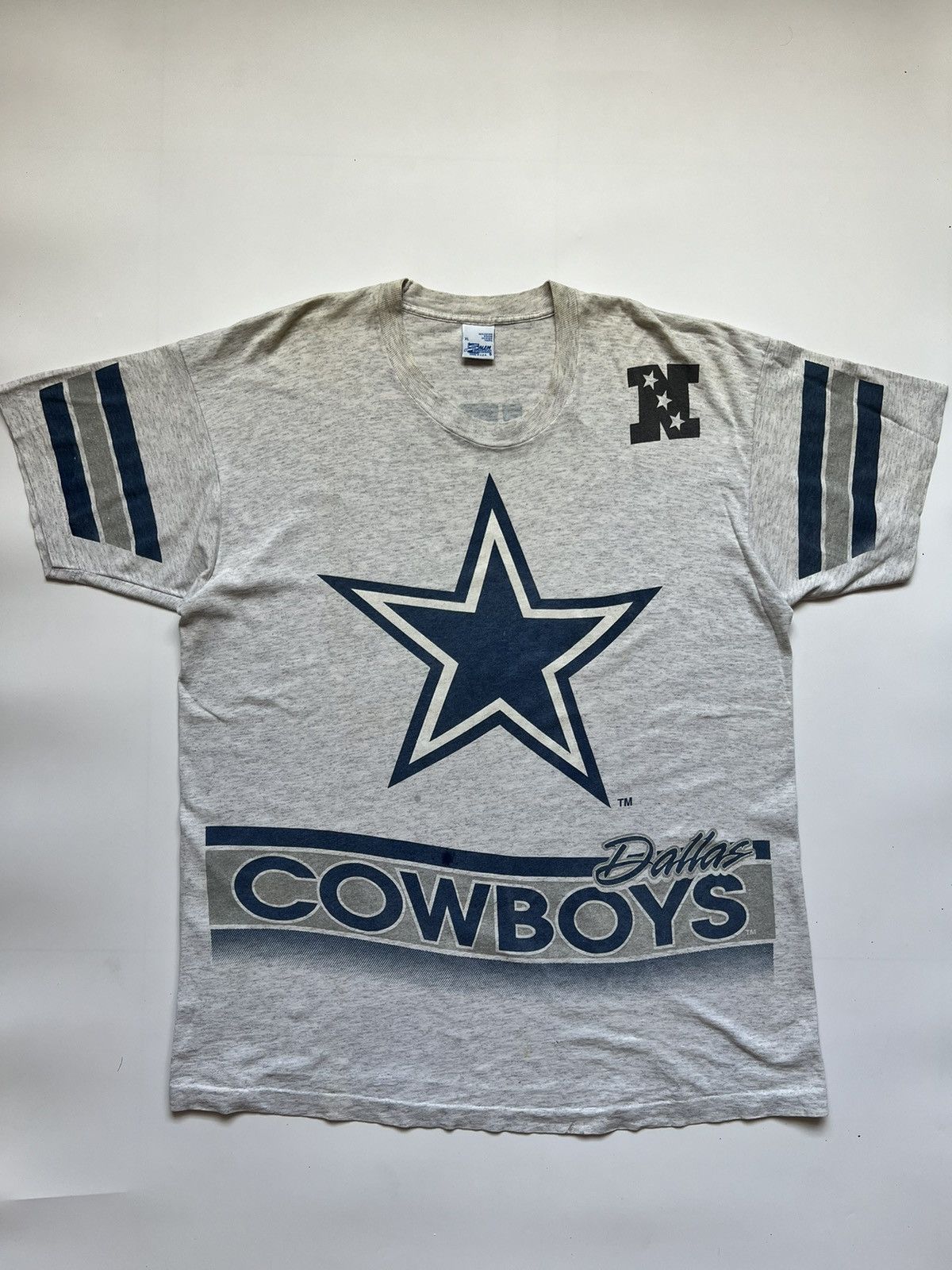 NFL × Salem Sportswear × Vintage 90's Dallas Cowboy NFL Size US XL / EU 56 / 4 - 1 Thumbnail