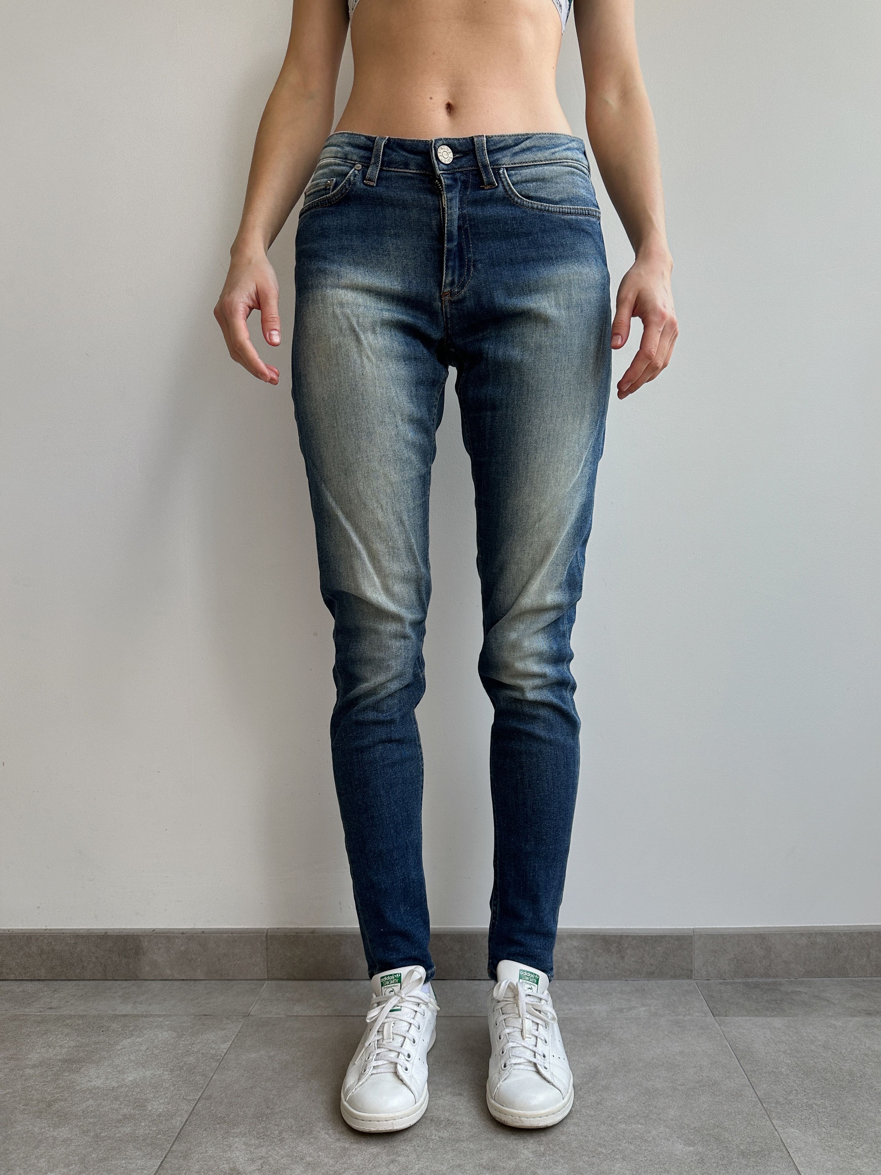 Acne Studios Acne Studios Skinny Blue Denim Pants Jeans Size 28" / US 6 / IT 42 - 1 Thumbnail