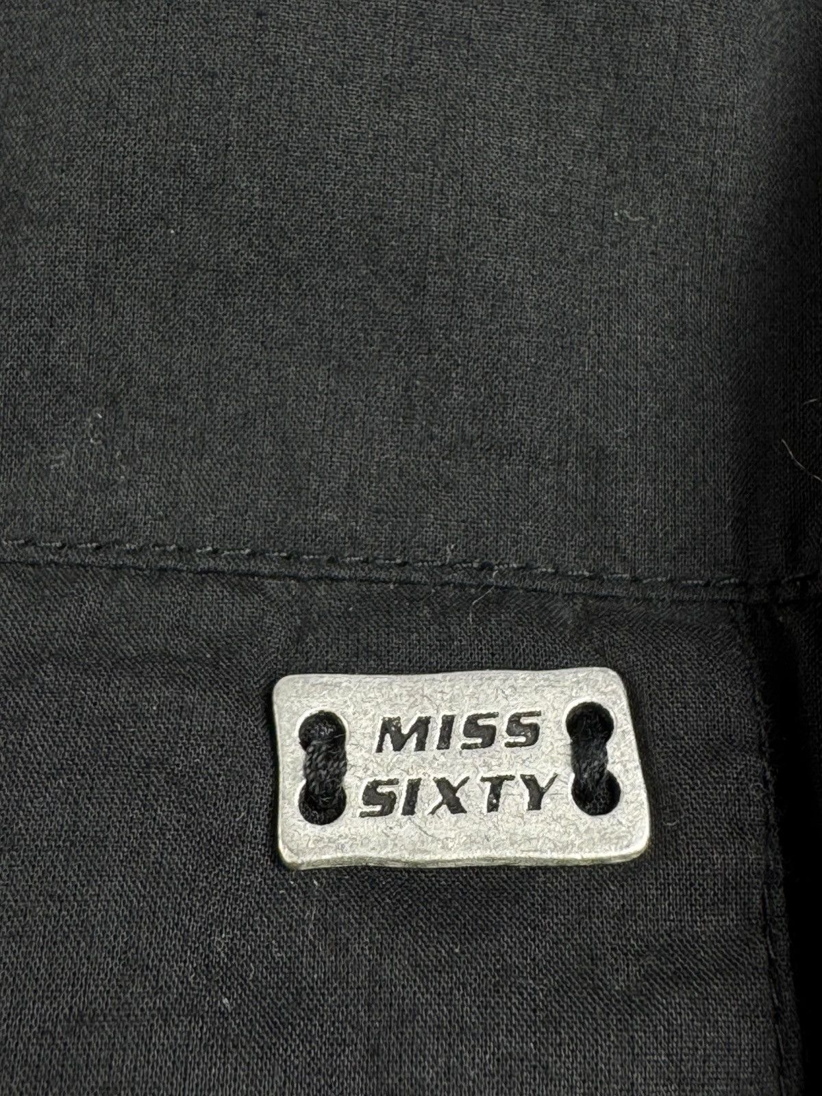 Miss Sixty MISS SIXTY Collection 2 in 1 Cotton Dress Tunic Longsleeve Size XL / US 12-14 / IT 48-50 - 7 Thumbnail