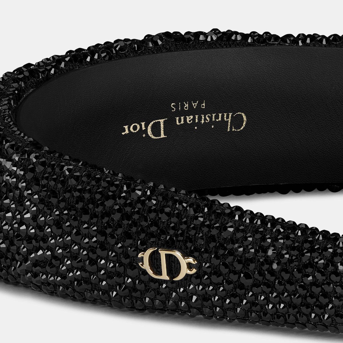 Dior o1w1db10326 Size:OS/Dior Band Headband in Black Size ONE SIZE - 2 Thumbnail