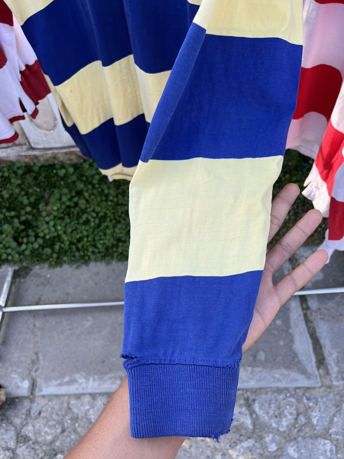Polo Ralph Lauren × Ralph Lauren × Vintage Vintage Polo Ralph Lauren Rugby Shirt Size US L / EU 52-54 / 3 - 7 Thumbnail