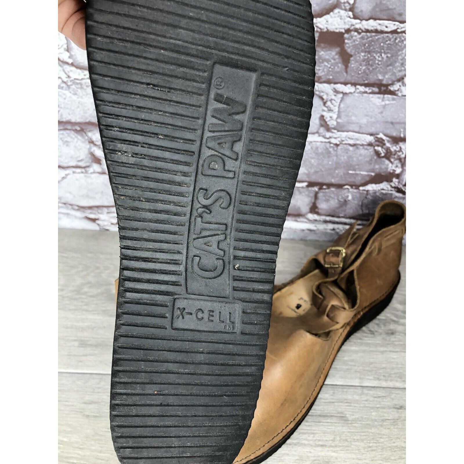 Other Aurora Shoe Co. Brown Leather Closed Toe Mary Jane Shoes Wom Size US 11 / IT 41 - 14 Thumbnail