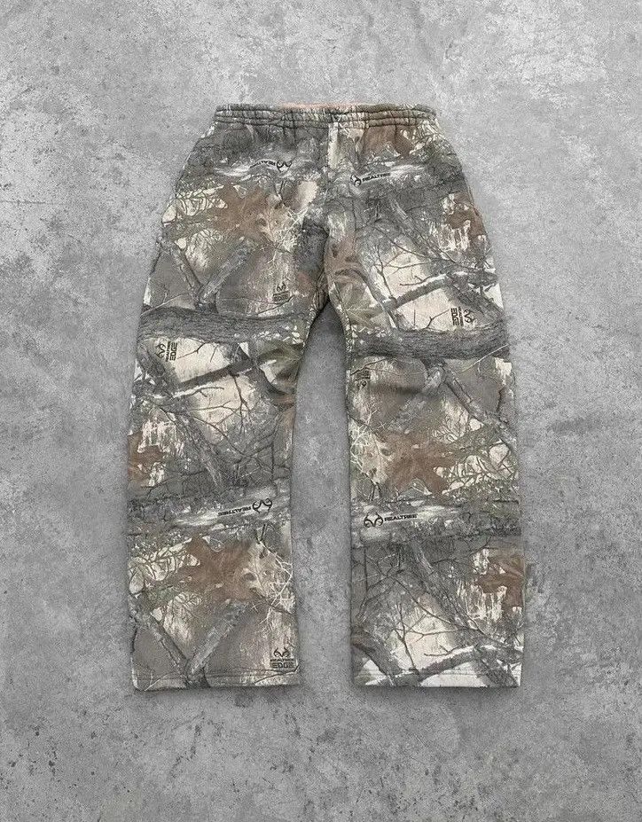 Japanese Brand Camouflage Tree Baggy Sweatpants Size US 34 / EU 50 - 4 Thumbnail