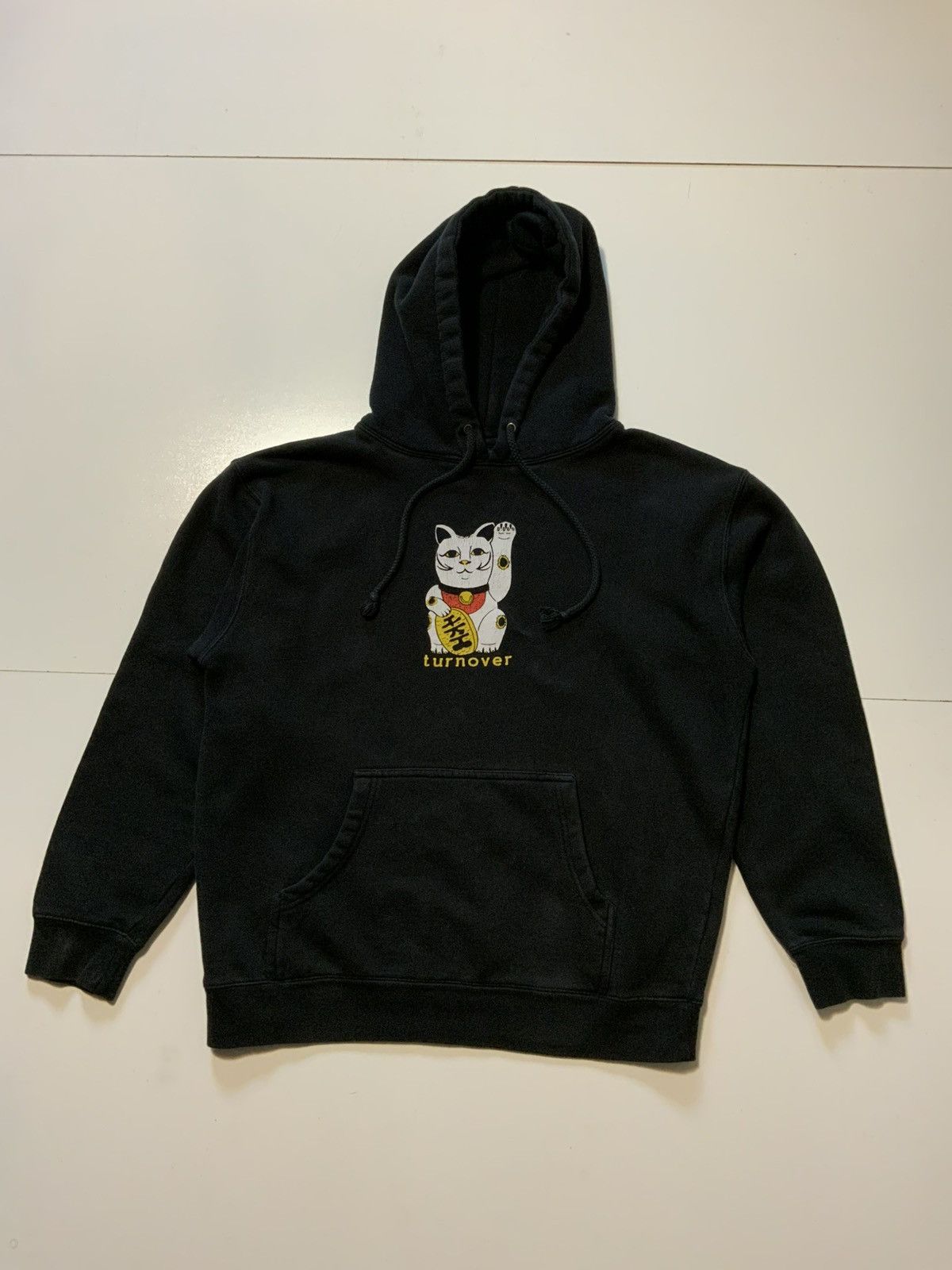 Independent Trading Co. Turnover Indie Punk Rock Band Maneki Neko Japanese Hoodie Size US M / EU 48-50 / 2 - 2 Thumbnail