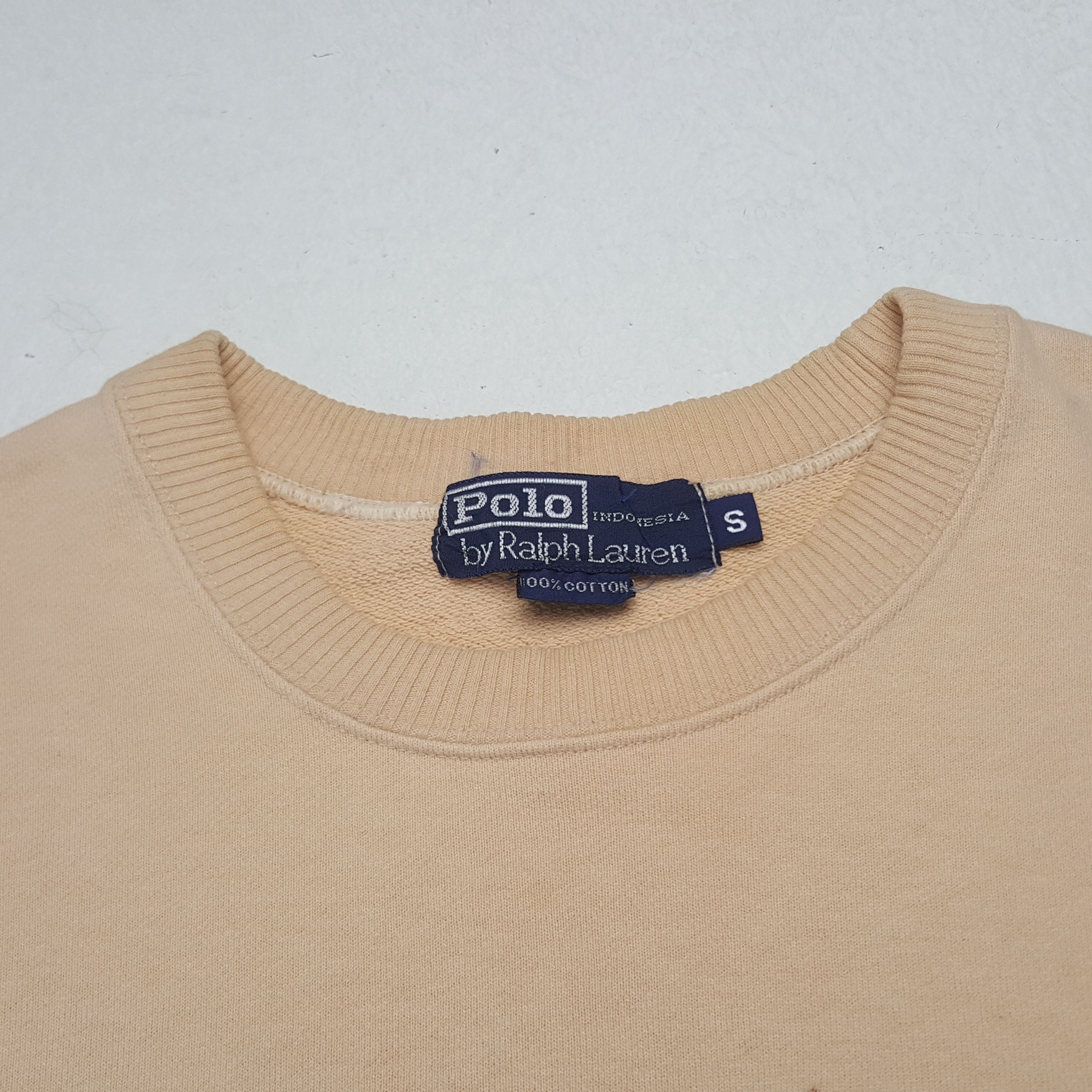 Polo Ralph Lauren × Vintage Vintage Polo By Ralph Lauren Big Logo Sweatshirt Size US S / EU 44-46 / 1 - 4 Thumbnail