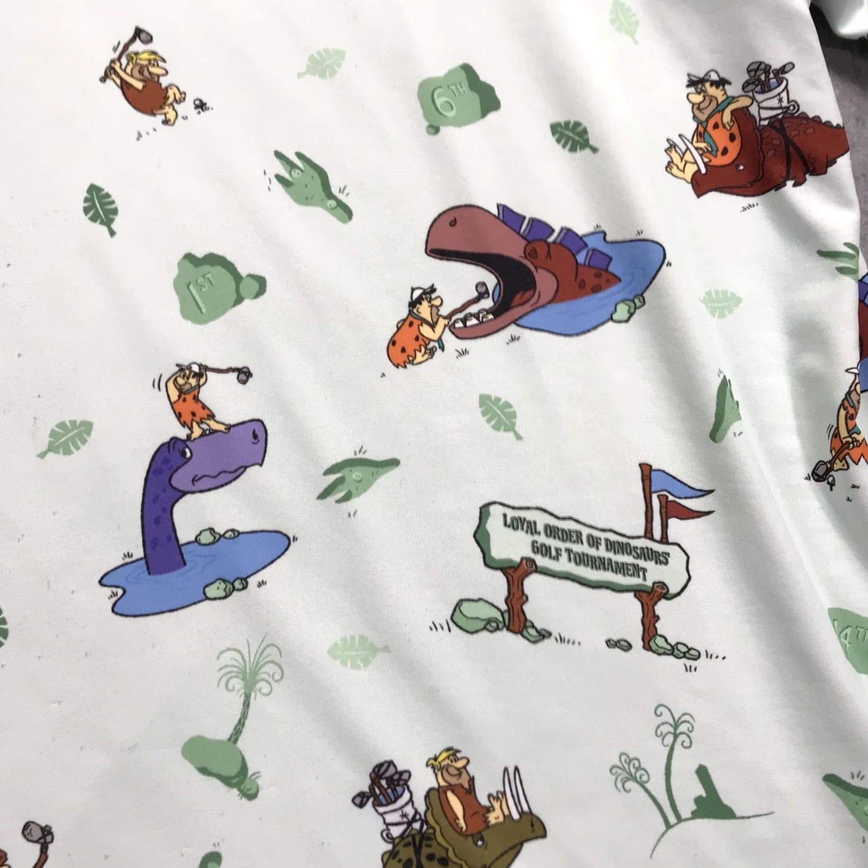 Vintage RSVLTS Flintstones Polo Shirt Mens 3XL Green Breakfast Balls Loud Stretch Logo Polo Shirt Mens Green 3XL RSVLTS Size US XXL / EU 58 / 5 - 4 Thumbnail