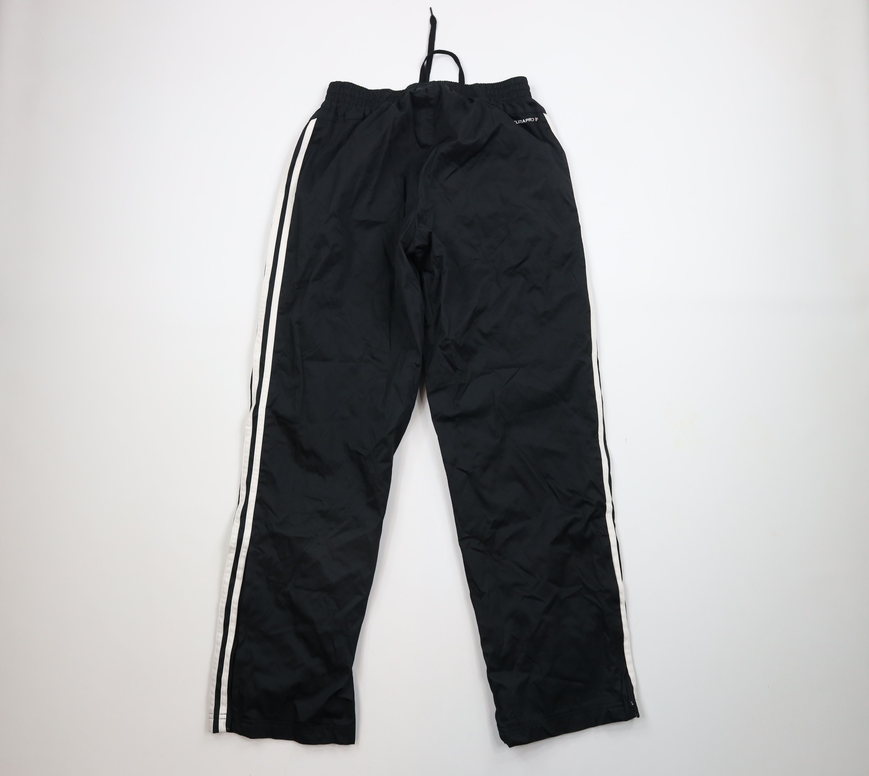 Adidas × Vintage Vintage Adidas Striped Lined Wide Leg Windbreaker Pants Size US 34 / EU 50 - 9 Thumbnail