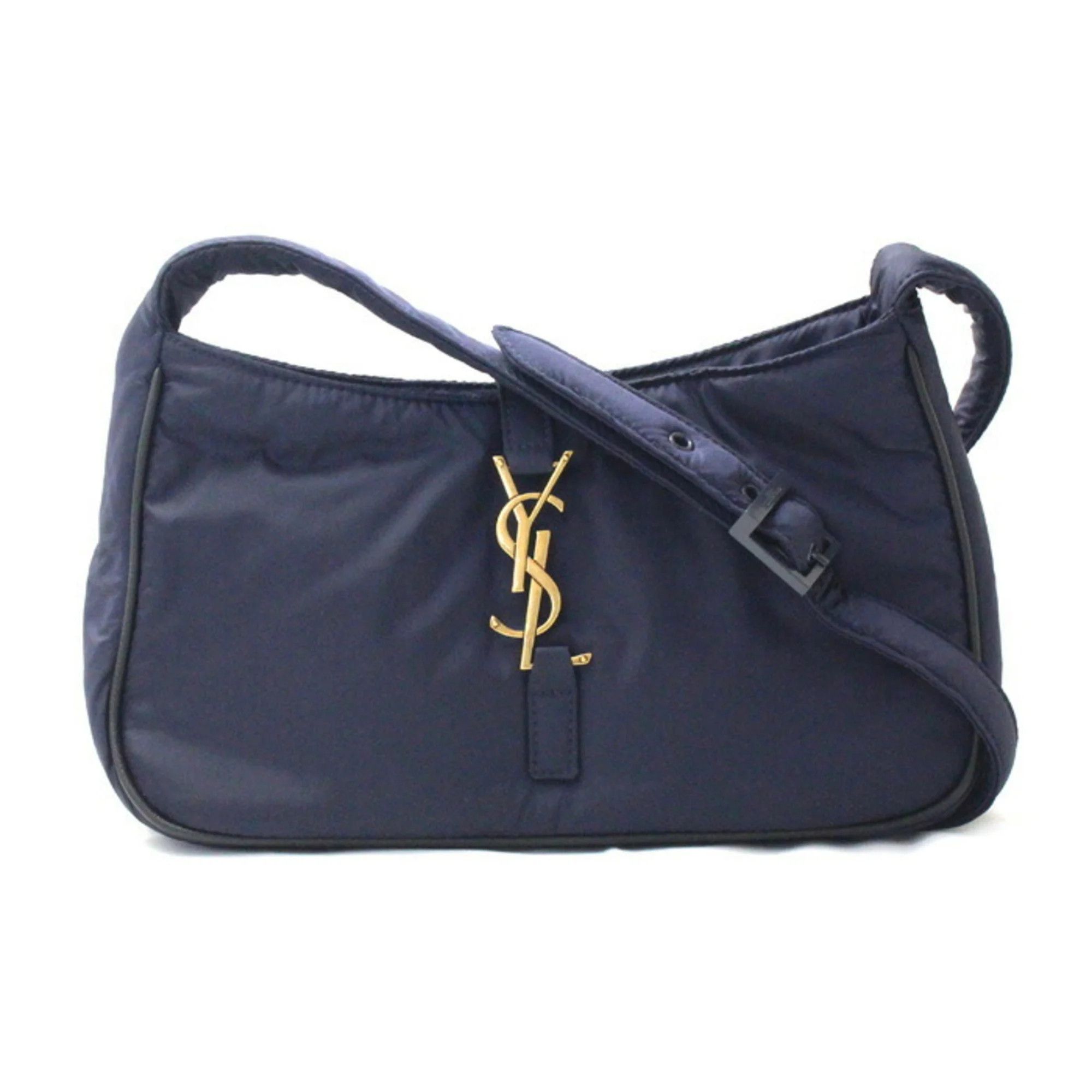 Saint Laurent Paris o1s1wg111124 Dup / Size: OS / Crossbody Bag in Navy & Black Size ONE SIZE - 1 Thumbnail