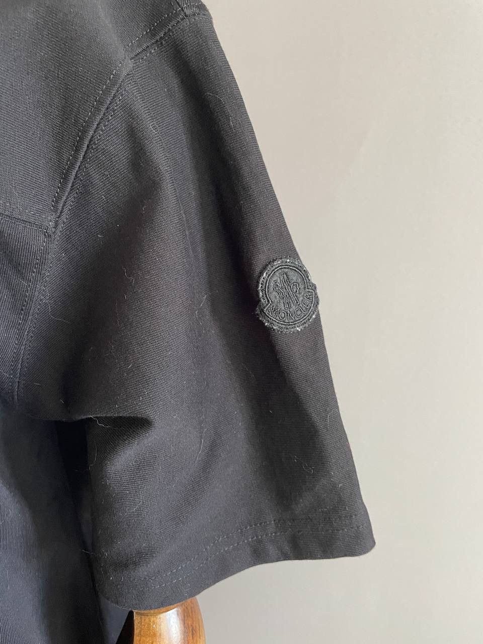 Moncler Moncler Tee T Shirt Black Size ONE SIZE - 5 Thumbnail