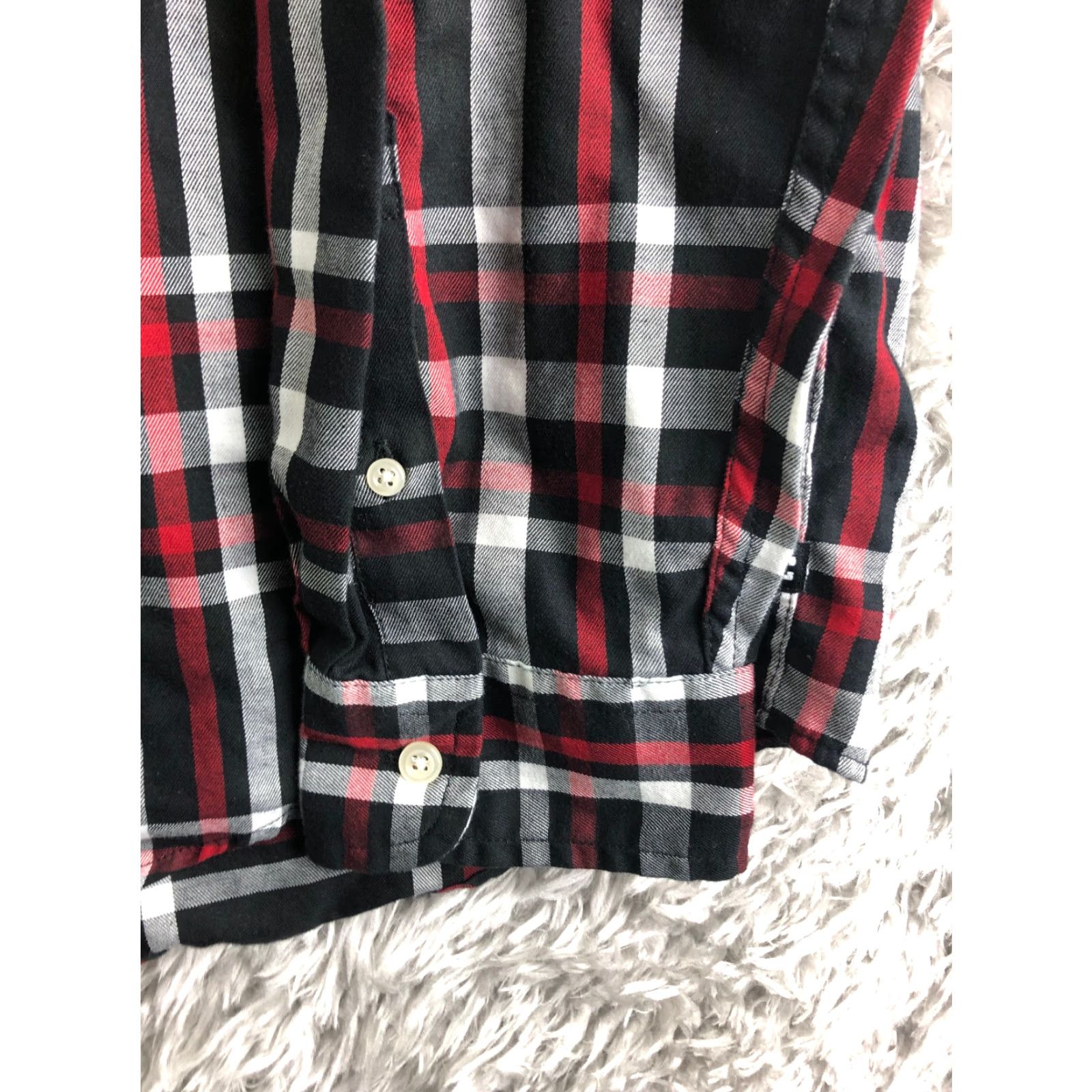 Chaps Chaps Mens XXL Black Striped Long Sleeve Button-Down Collar Shirt Size US XXL / EU 58 / 5 - 3 Thumbnail