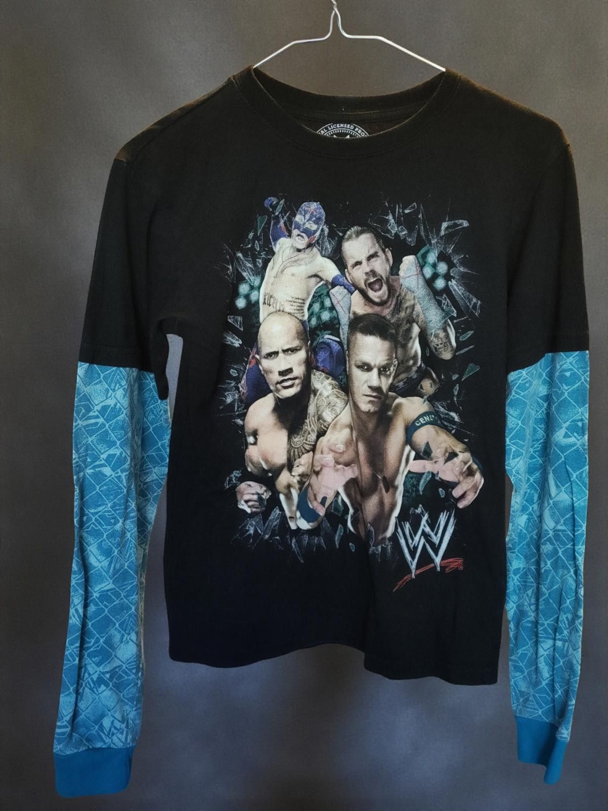 WWE Official Licensed WWE Wrestling Boys Long Sleeve Tee Size L Size US L / EU 52-54 / 3 - 3 Thumbnail