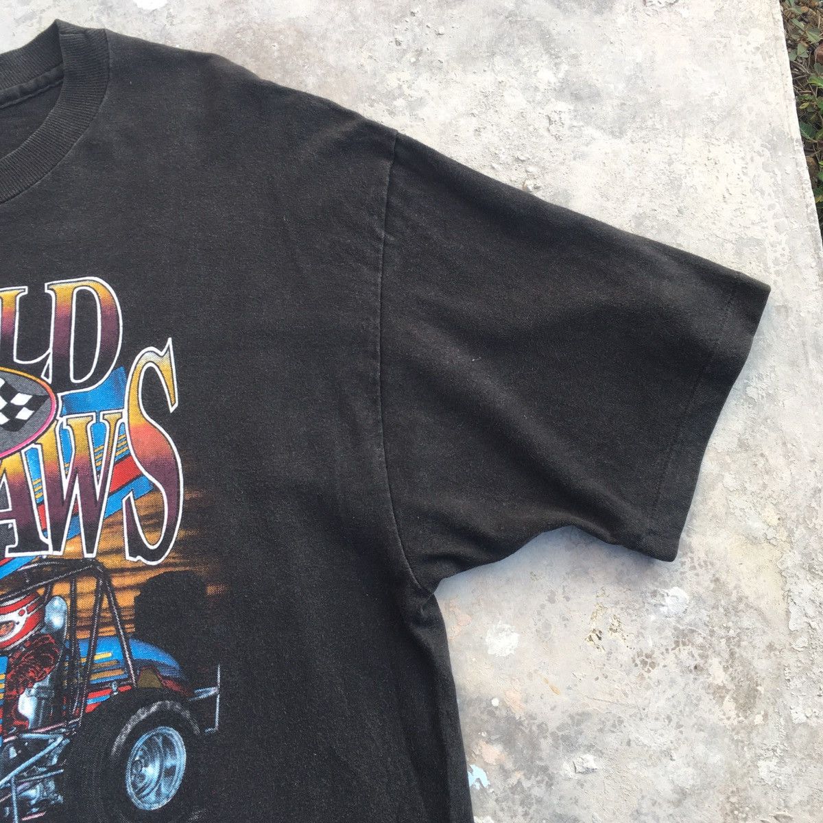 Gear for Sports × Hanes Vintage World Of Outlaws Single Stitch Size US XL / EU 56 / 4 - 5 Thumbnail