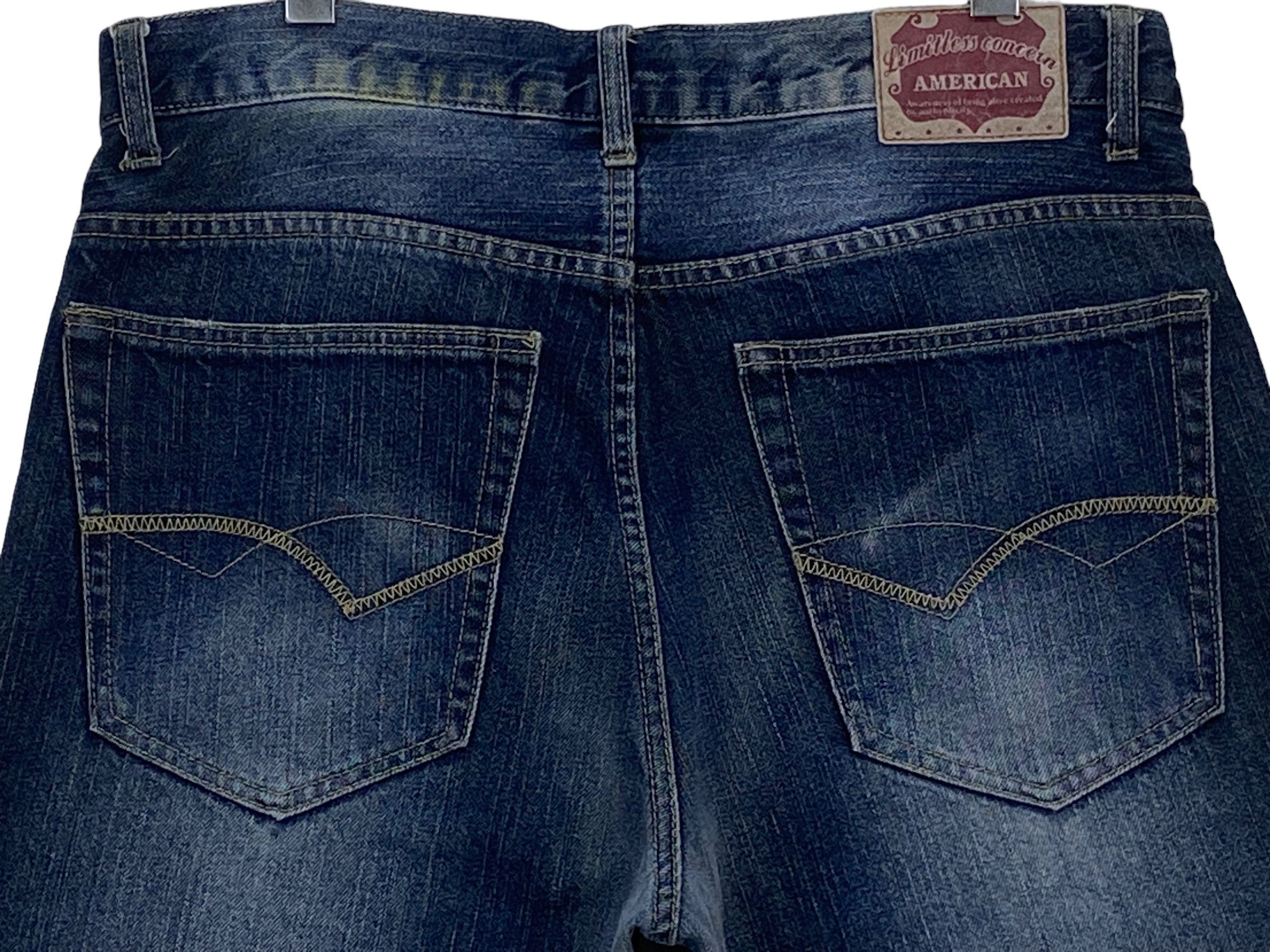 Japanese Brand Amore Puro Denim Jeans Baggy Japanese Brand Size US 29 - 5 Thumbnail
