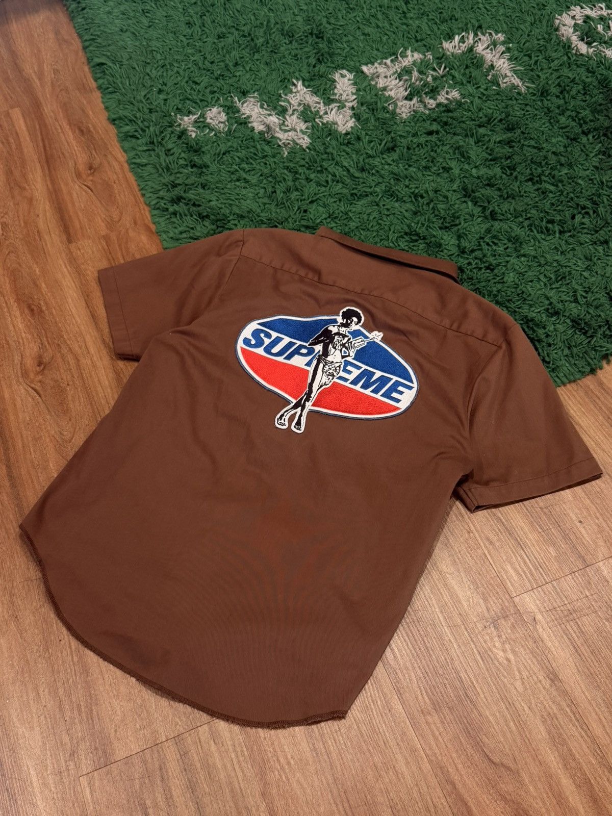 Supreme - Hysteric Button Up - Medium - Brown