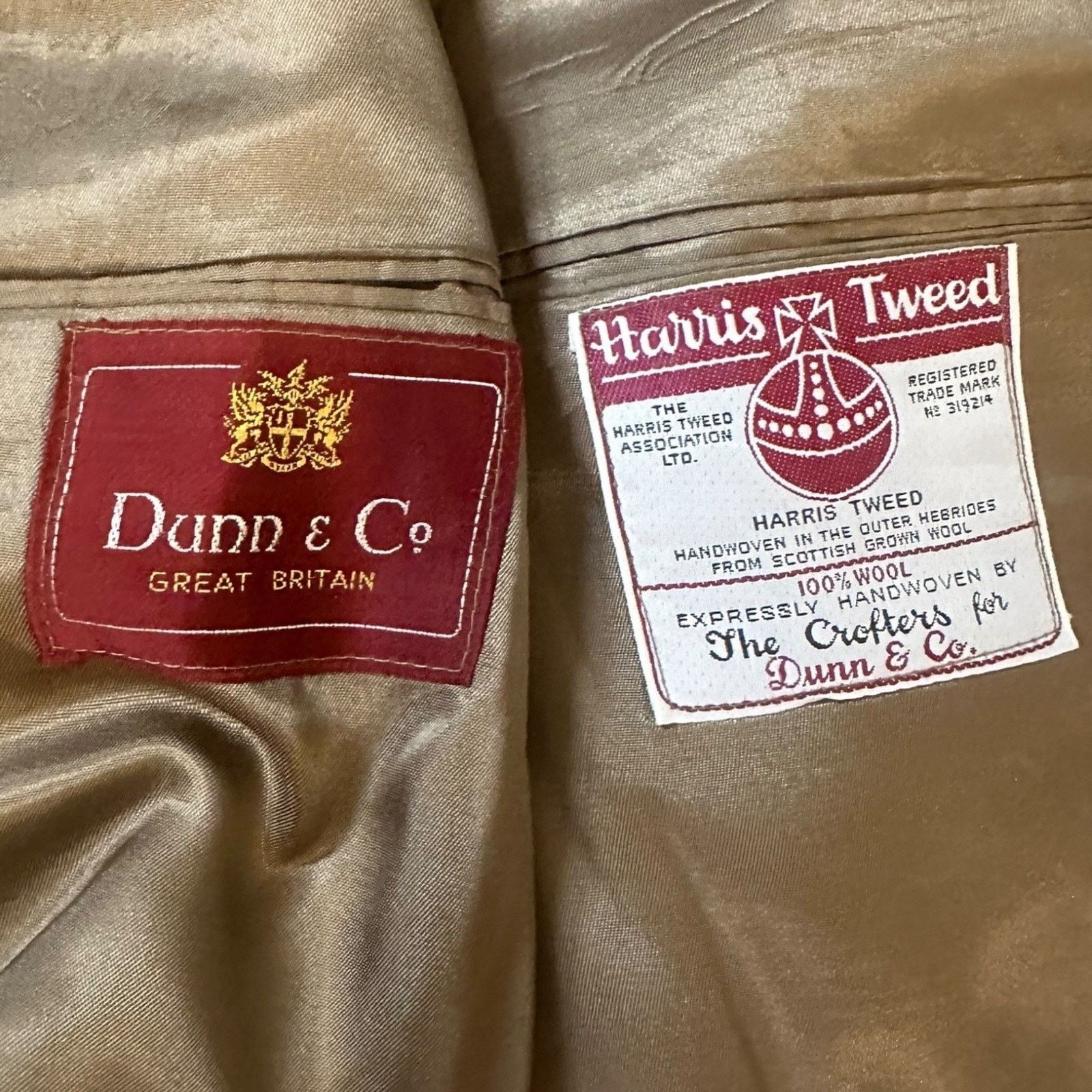 Harris Tweed Harris Tweed & Dunn & Co 42R Sport Coat (Read Description) Size 42R - 4 Thumbnail