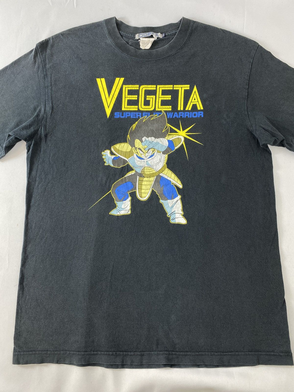 Anime Cospa Dragon Ball Vegeta Elite Warrior Graphic Art Tee Size US L / EU 52-54 / 3 - 3 Thumbnail