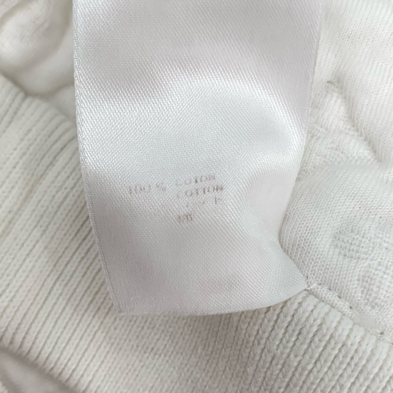 Louis Vuitton [Louis Vuitton] Monogram Jacquard White Cotton Sport Shorts Size 26" / US 2 / IT 38 - 3 Thumbnail