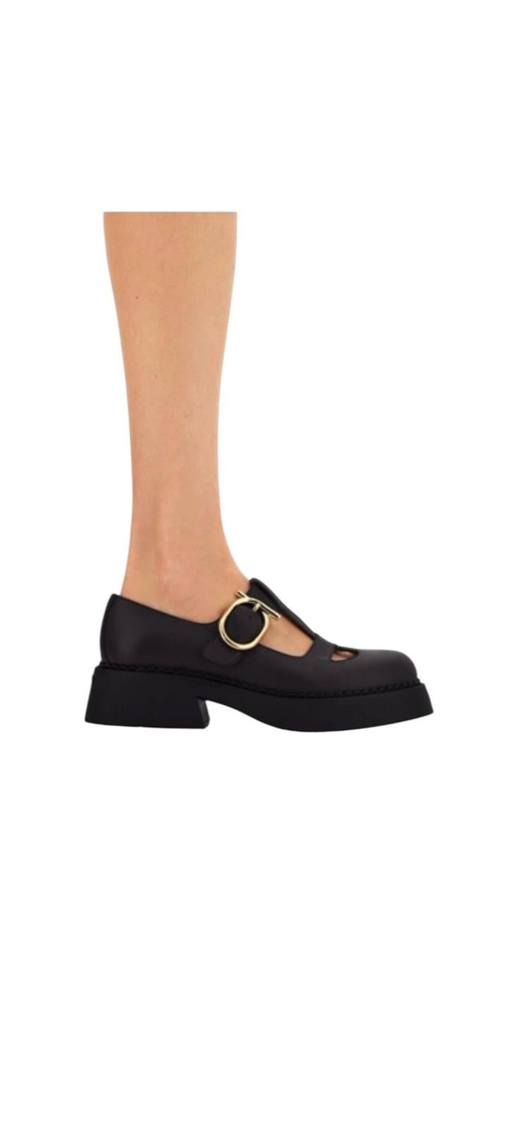 Salvatore Ferragamo Ferragamo Mary Jane Loafer Size US 7.5 / IT 37.5 - 4 Thumbnail