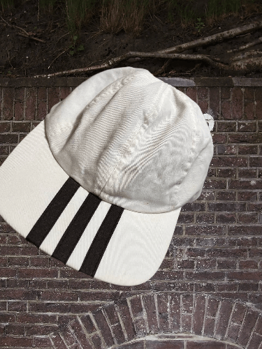 Adidas × Vintage Vintage Adidas Cap Hats 🧢 Navy 90s Big Logo SnapBack Size ONE SIZE - 1 Thumbnail