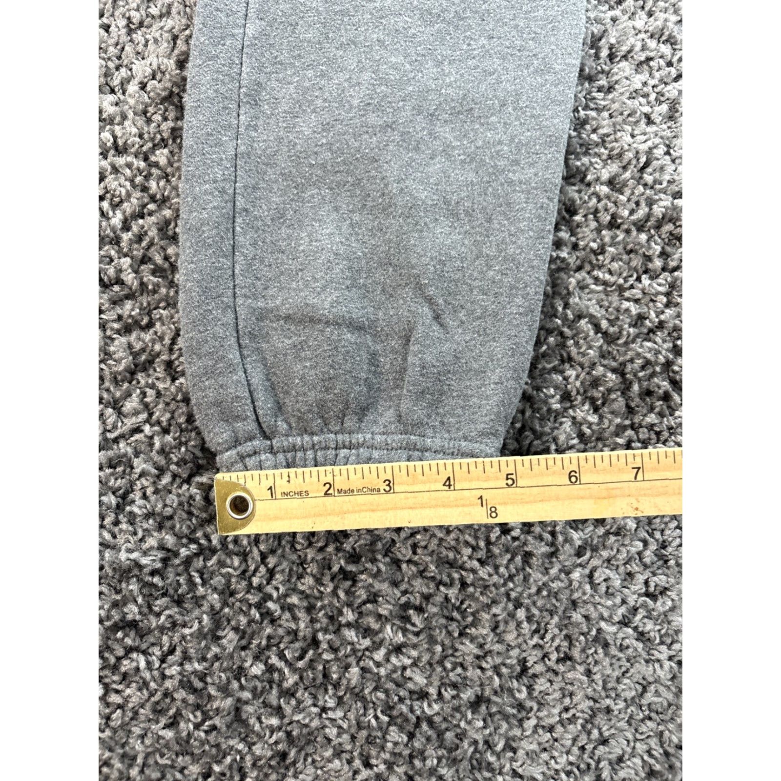 Nike Nike Club Sweatpants Mens Small Gray Fleece Embroidered Joggers 804406-071 Pants Activewear Size US 29 - 3 Thumbnail