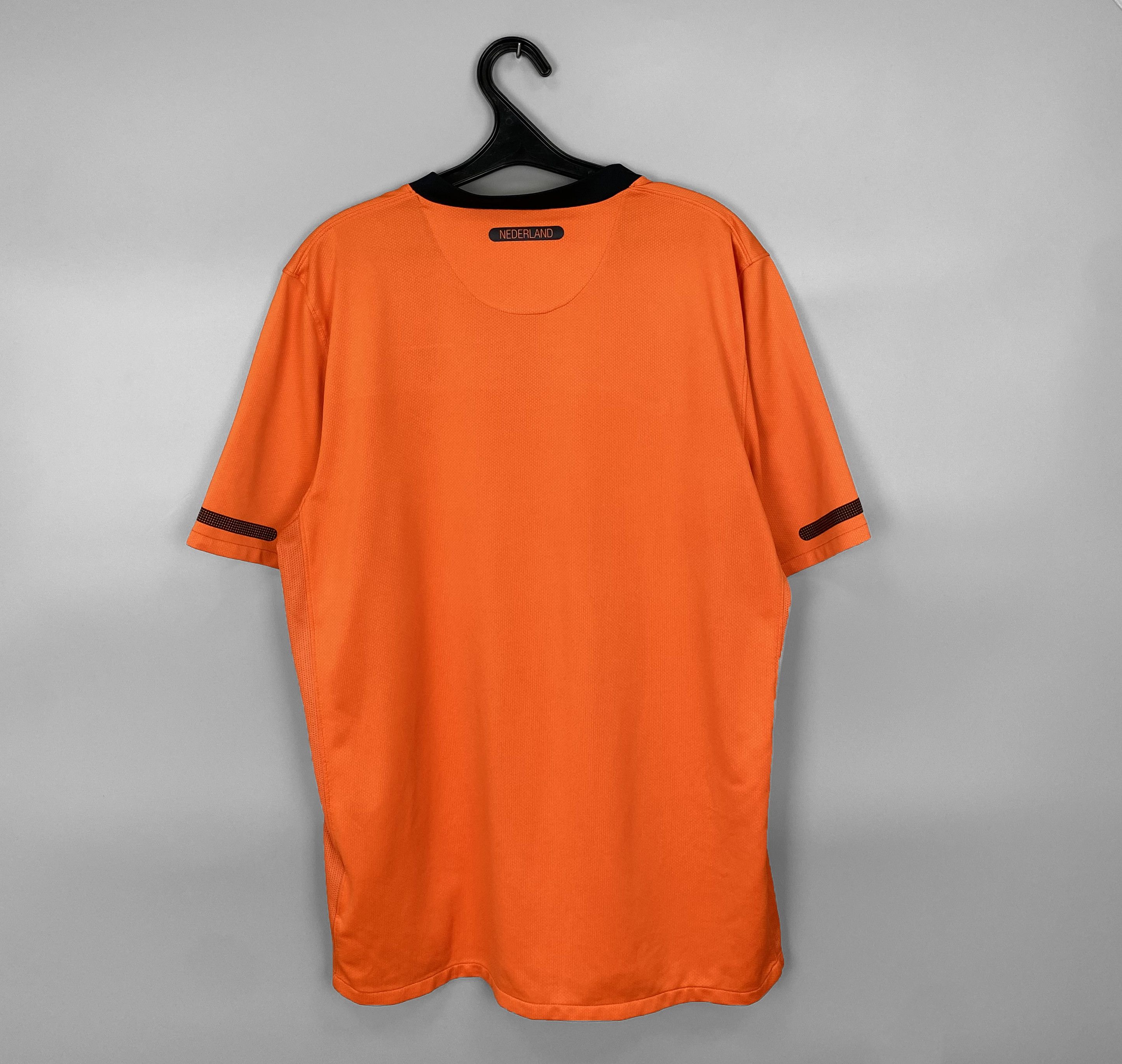 Nike Netherlands 2010 Team Football Soccer Home Jersey Kit Nike Size US L / EU 52-54 / 3 - 6 Thumbnail