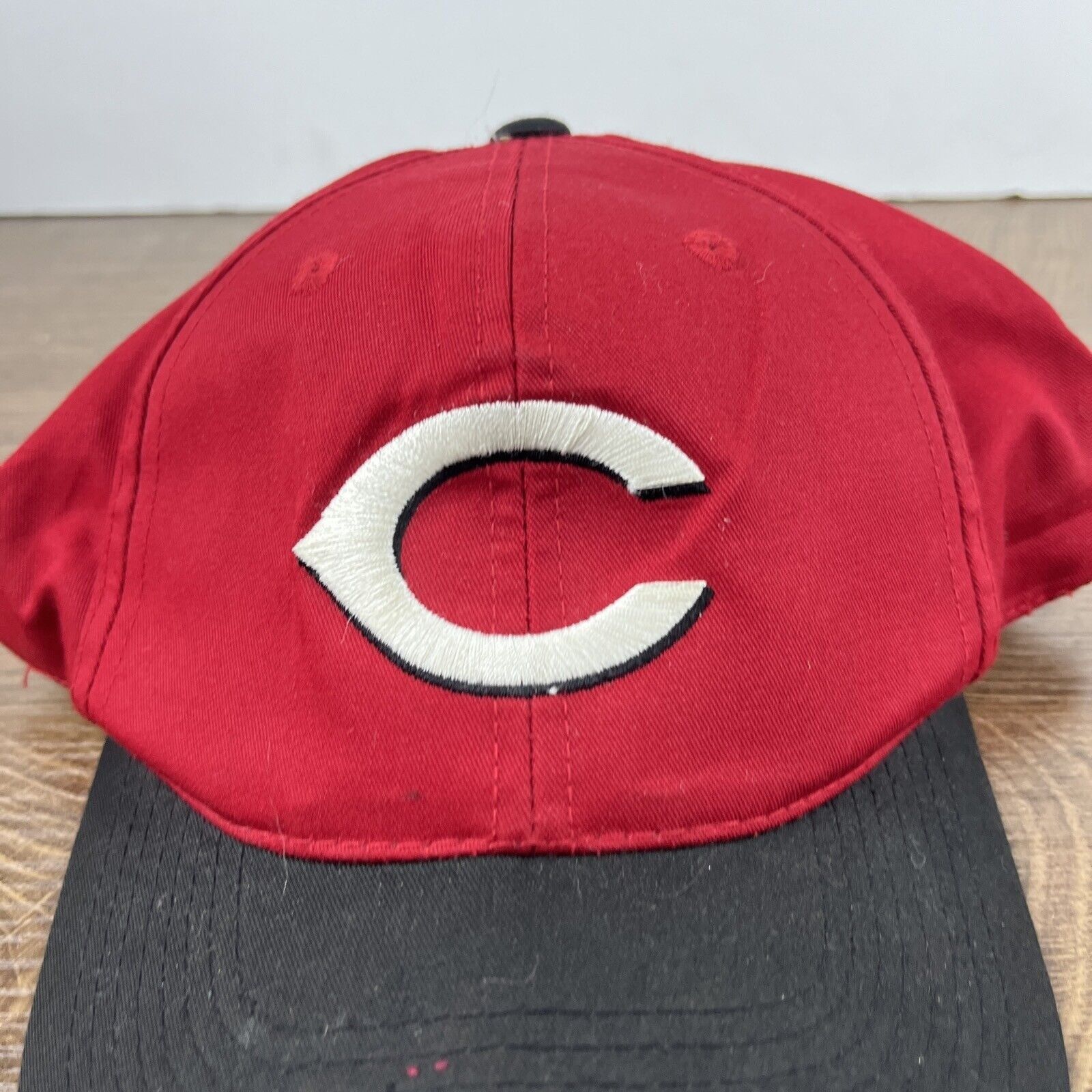 Other Cincinnati Reds Snapback Hat Red Hat Adjustable Adult Size H Size ONE SIZE - 7 Thumbnail
