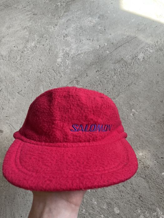Vintage 90s Vintage Salomon Polartec Fleece Cap | Grailed