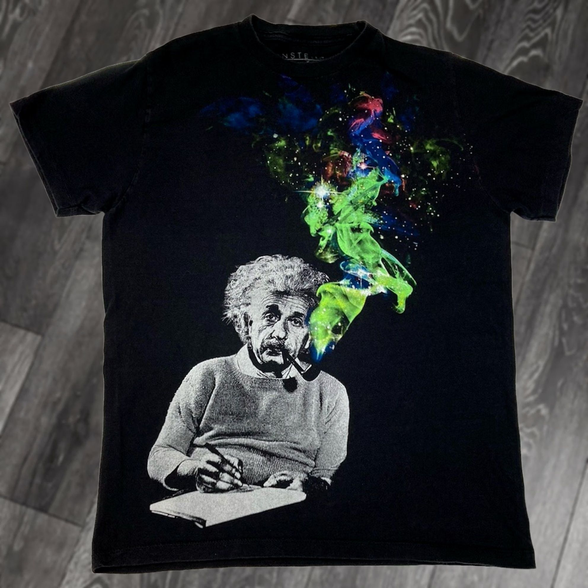 Vintage Einstein T-Shirt Women Medium Black Short Sleeve Size M / US 6-8 / IT 42-44 - 1 Thumbnail