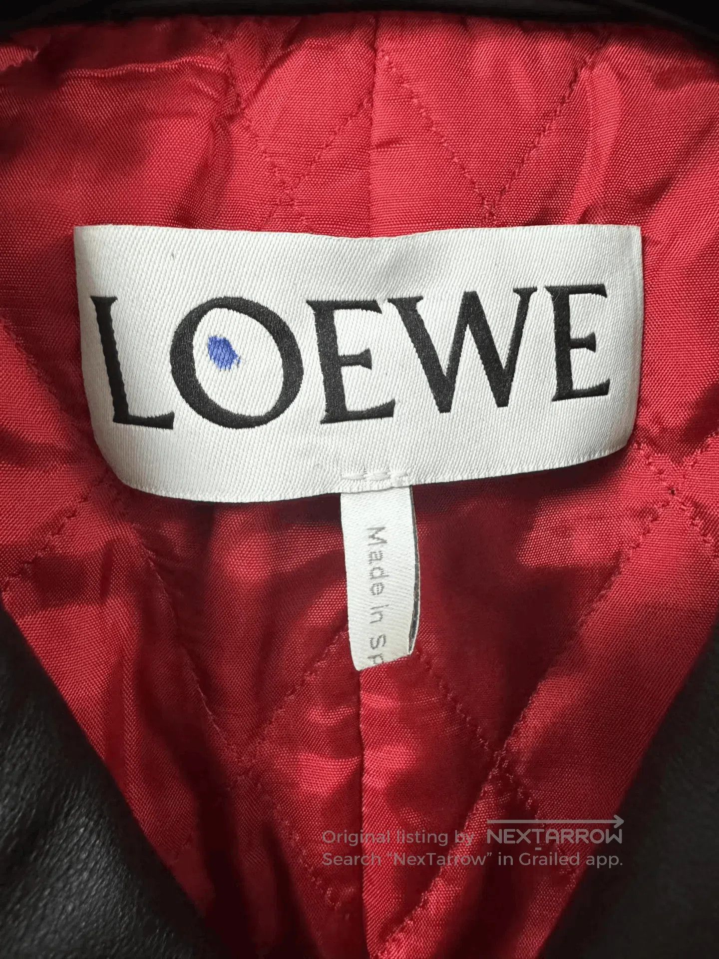 Loewe Loewe Women's Leather Jacket. Size XS / US 0-2 / IT 36-38 - 3 Thumbnail