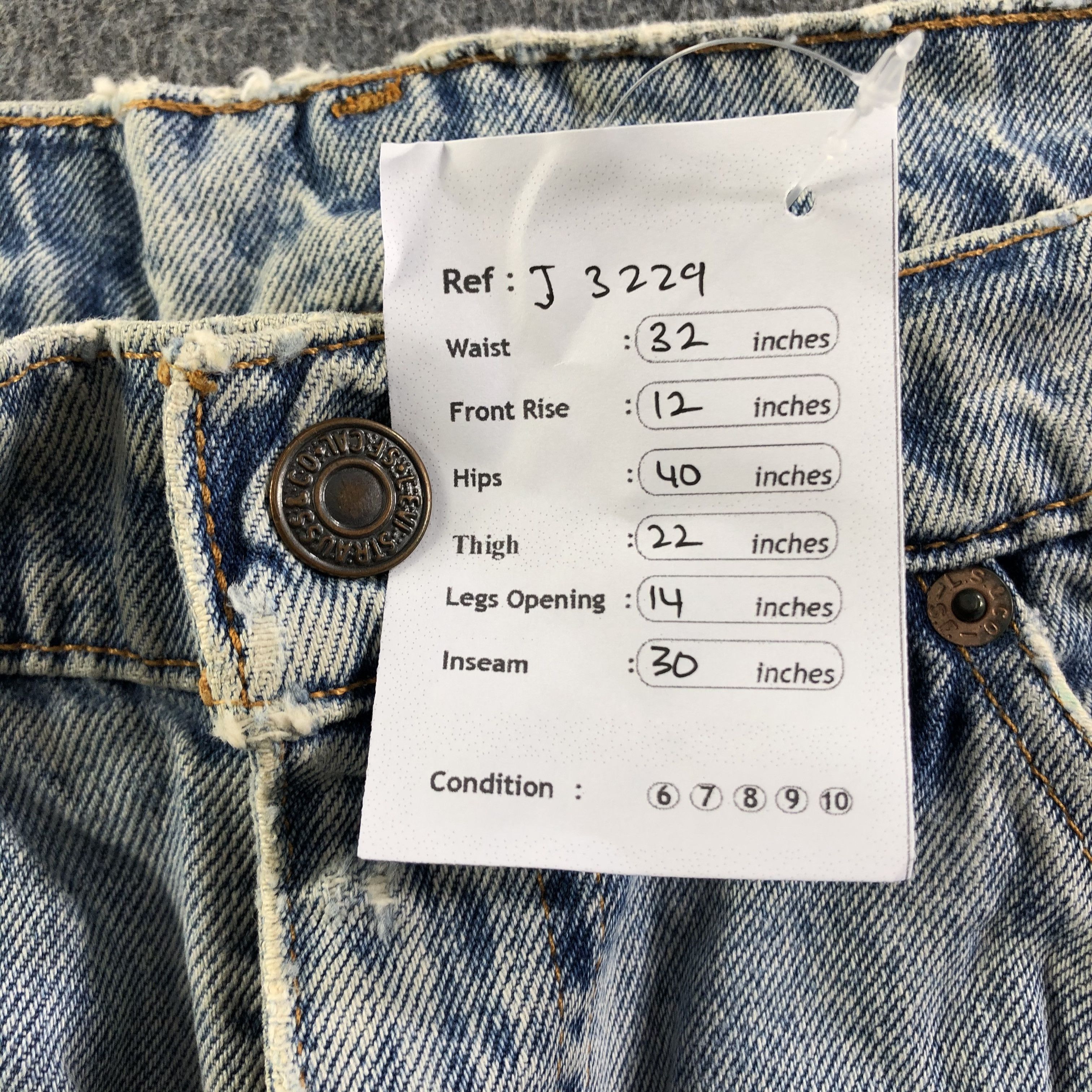 Levi's 90s Vintage Levis Orange Tab Jeans-J3229 Size US 32 / EU 48 - 9 Thumbnail