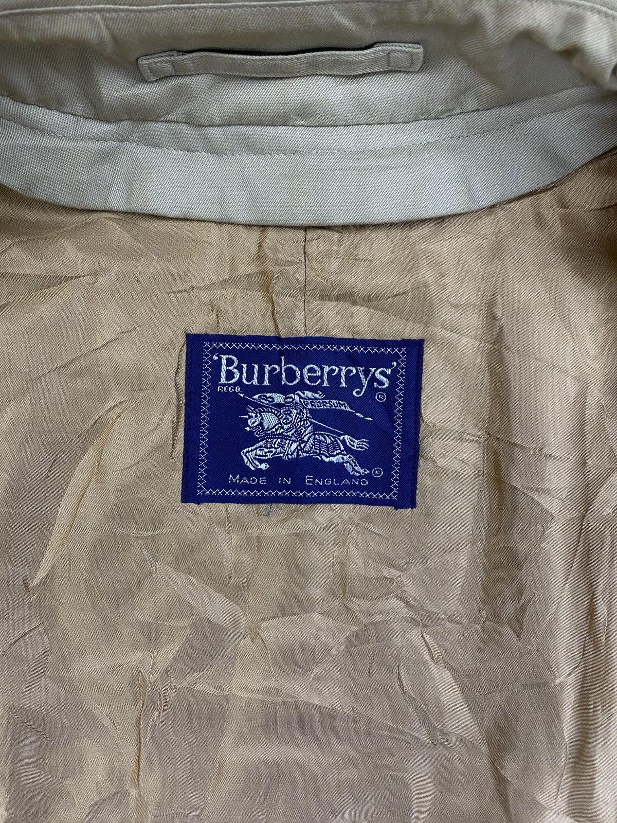 Burberry Vintage Burberrys Nova Checked Trench Coat Size US L / EU 52-54 / 3 - 9 Thumbnail