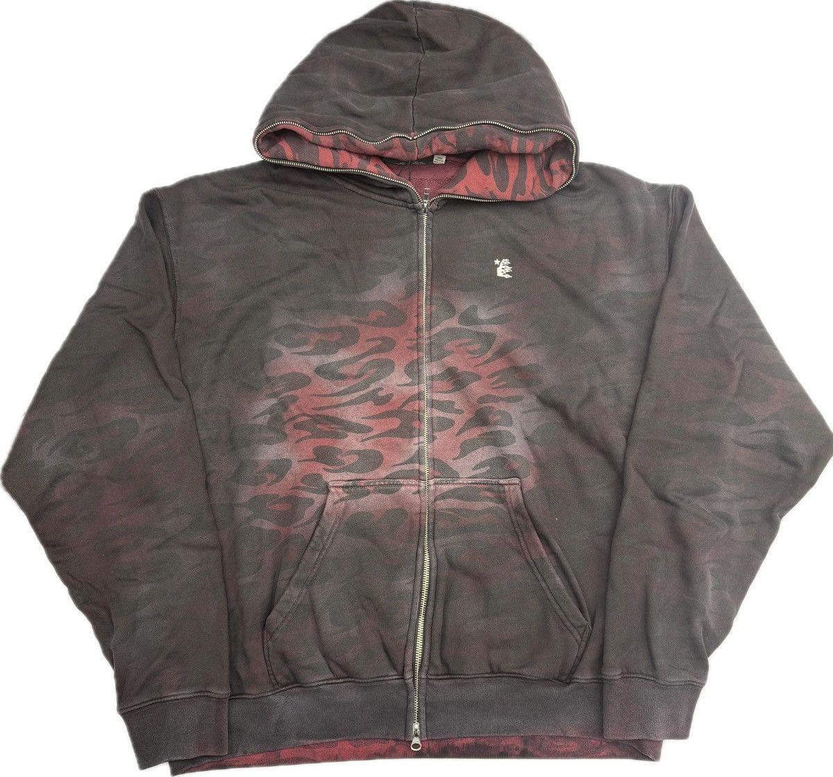 HELLSTAR Hellstar Cheetah Zip Up Hoodie Size US XL / EU 56 / 4 - 1 Thumbnail